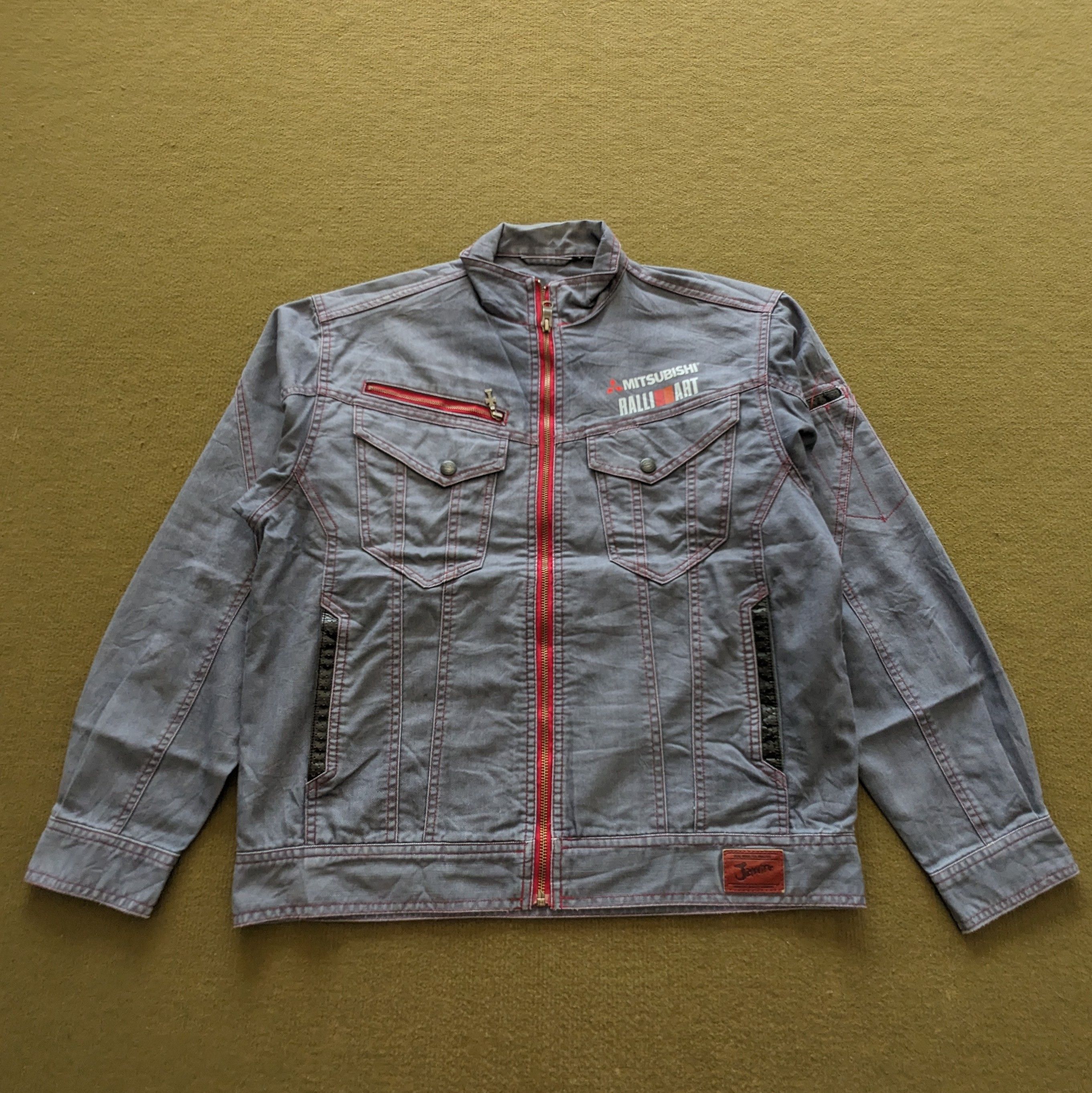 Other Vintage MITSUBISHI RALLI ART Racing Uniform Jacket Size US M / EU 48-50 / 2 - 3 Thumbnail