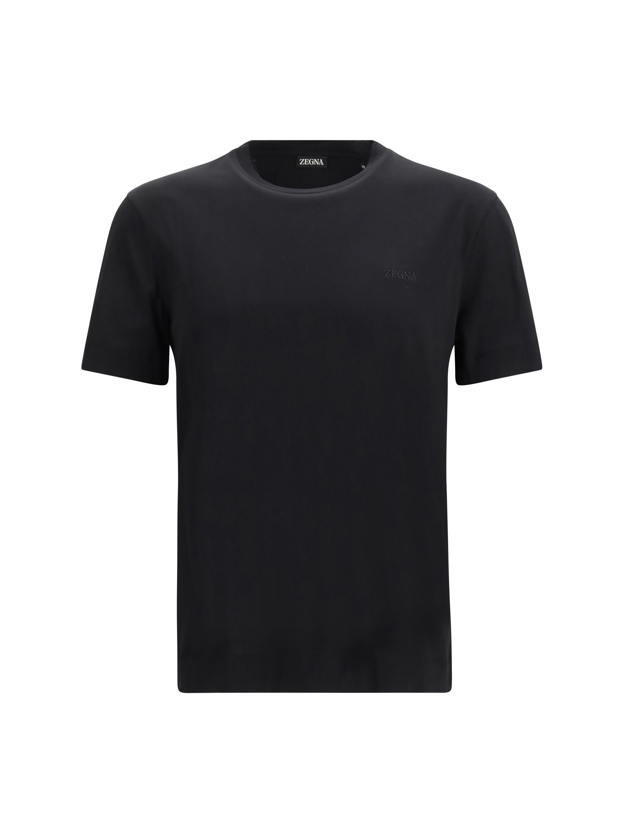 Ermenegildo Zegna Short-sleeve cotton T-shirt Size US M / EU 48-50 / 2 - 1 Thumbnail