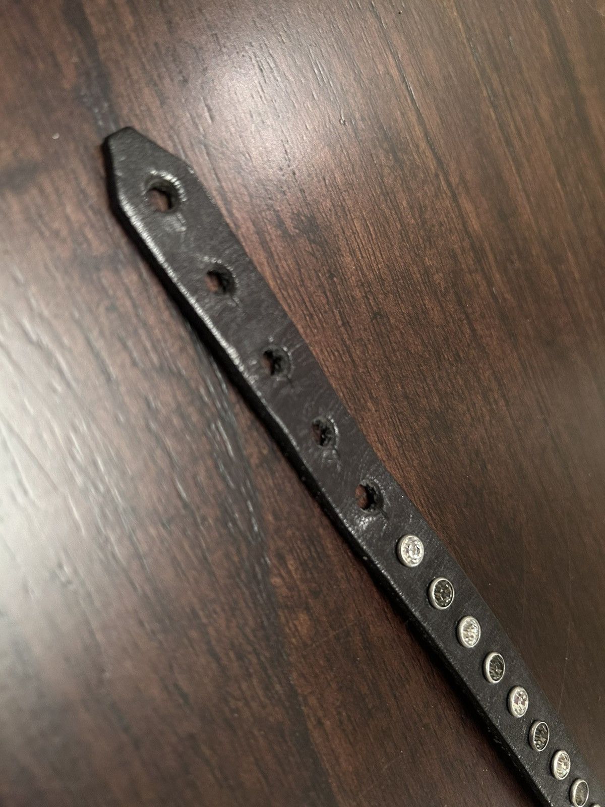 Other Led Rechwe Vintage Leather Zirconium Bracelet Size ONE SIZE - 3 Thumbnail