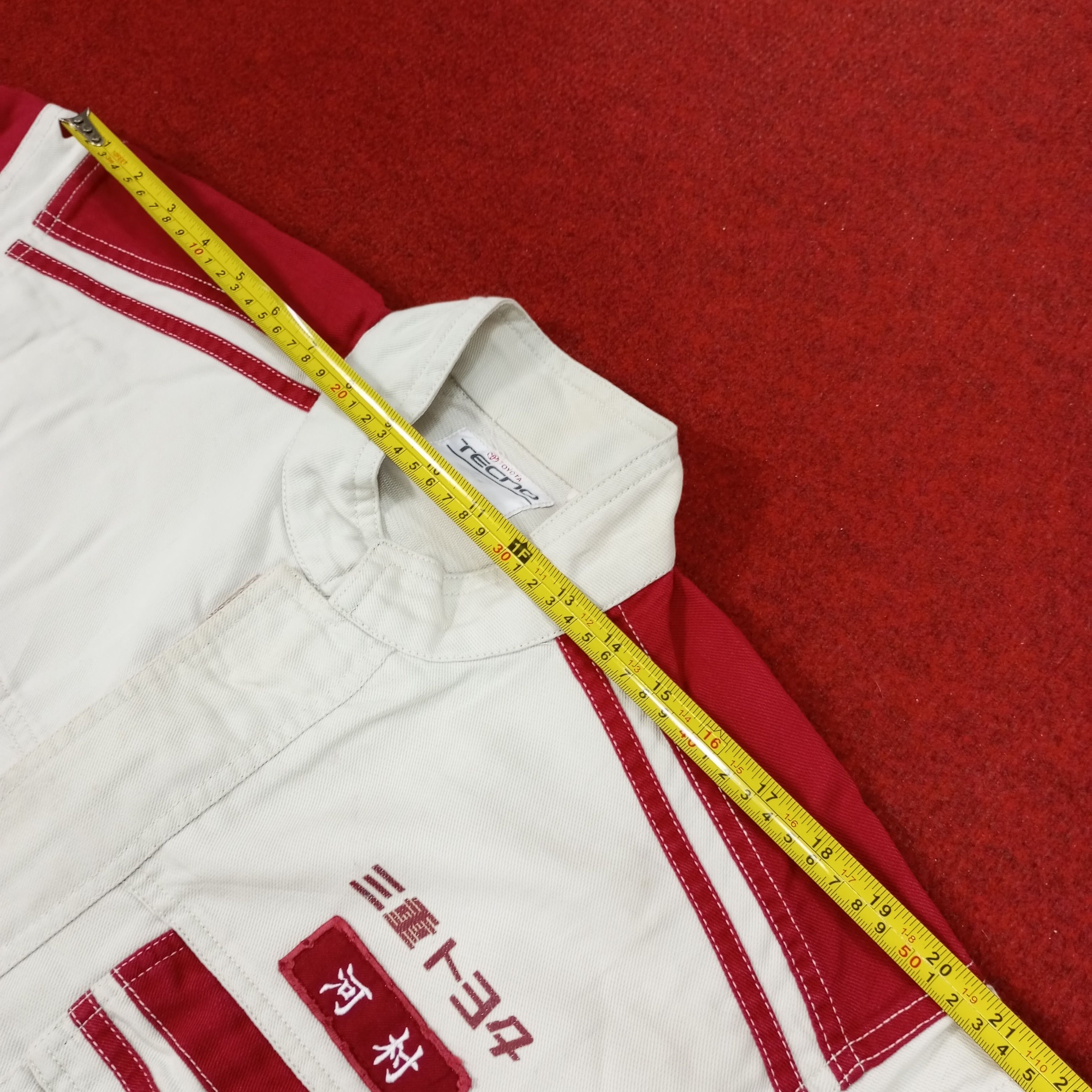 Japanese Brand × Vintage Toyota Tecno Japanese Motorsports Coverall Jacket Size US M / EU 48-50 / 2 - 14 Thumbnail