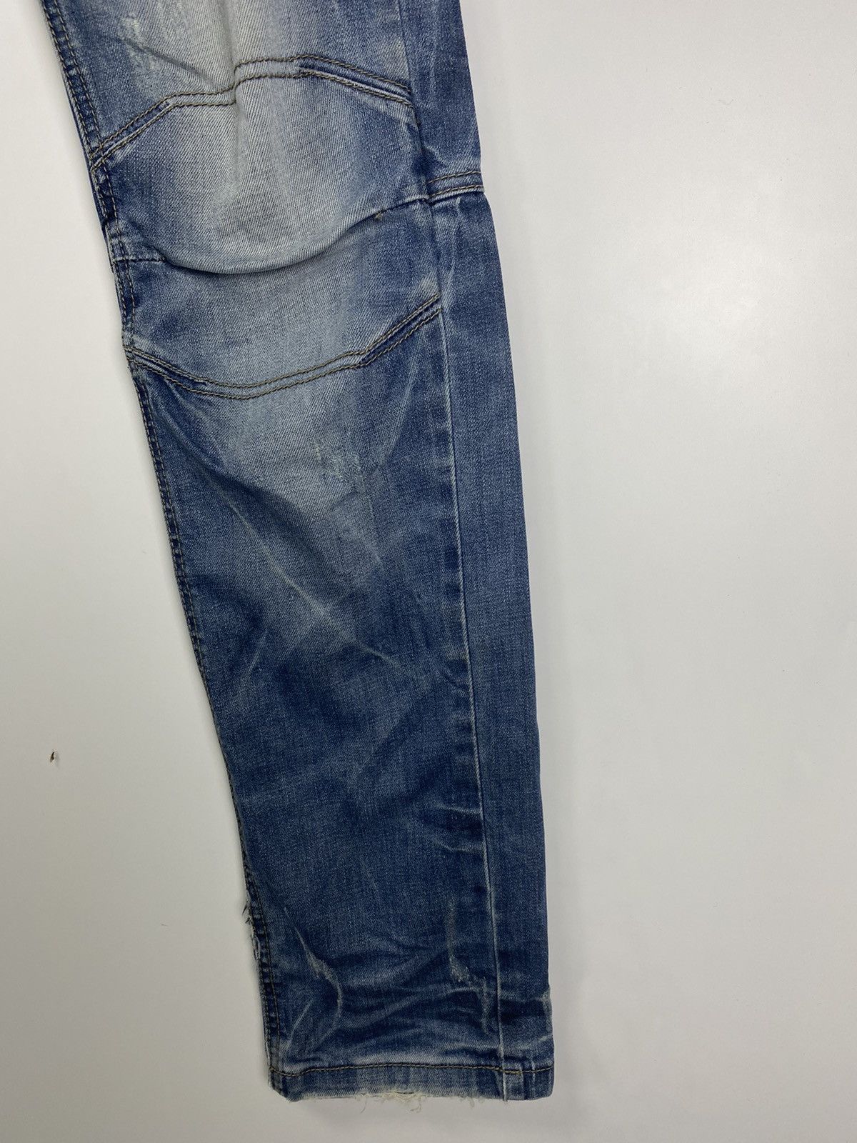 Japanese Brand Vintage Distressed Jeans Size US 30 / EU 46 - 6 Thumbnail