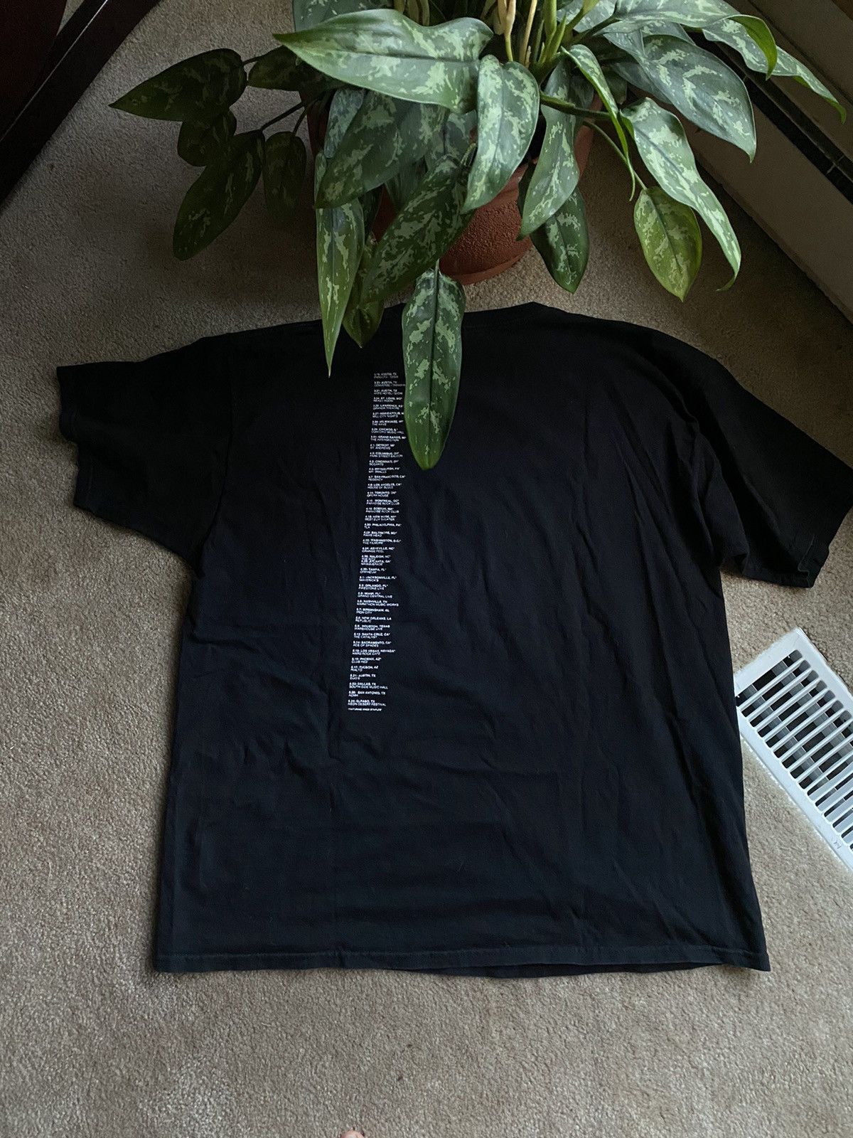 Golf Wang × Odd Future × Tyler The Creator 🖤RARE🖤2015 Earl Sweatshirt Not Redy 2 Leave Tour T Shirt Size US XL / EU 56 / 4 - 3 Thumbnail