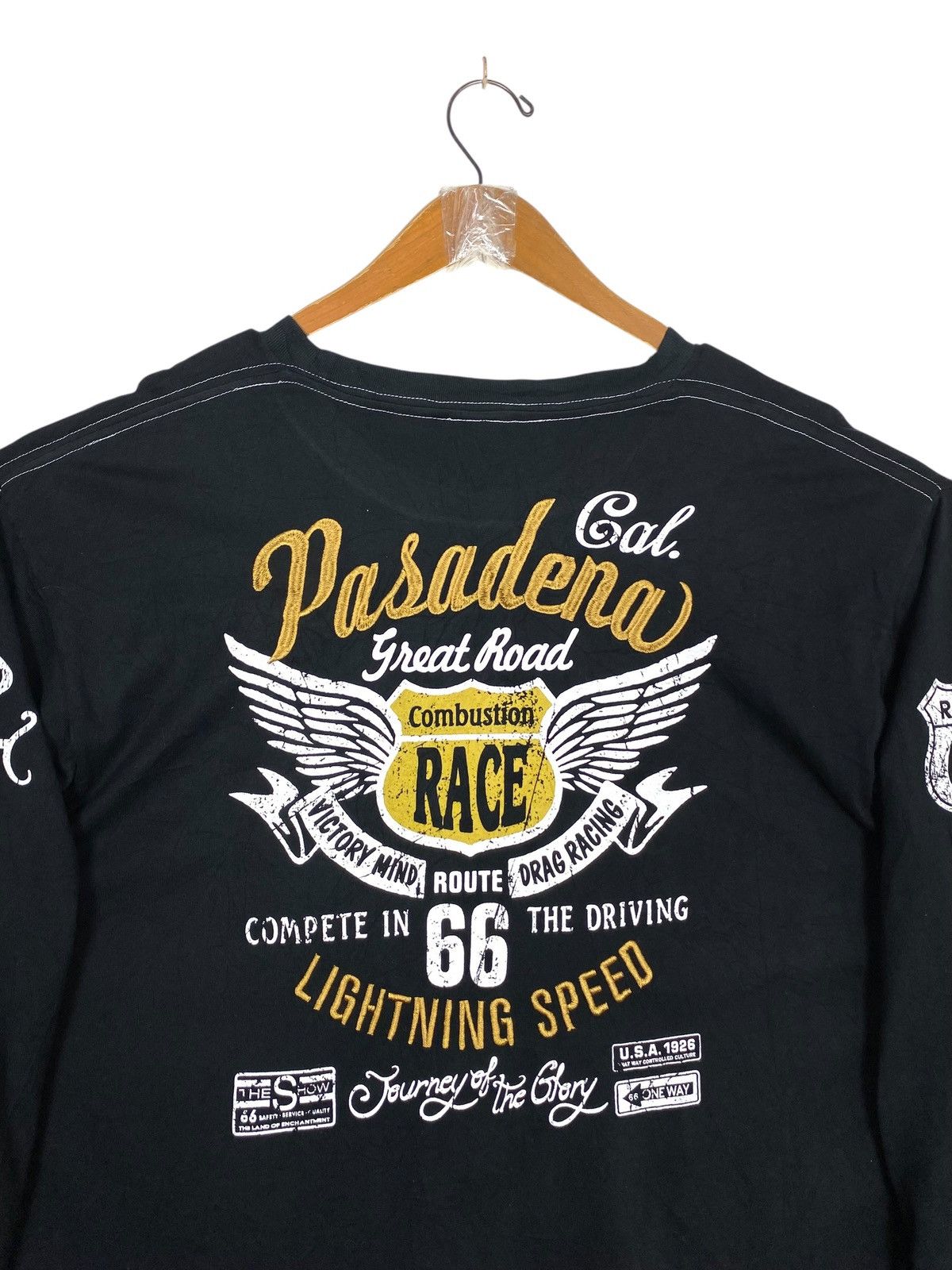 Route 66 Rare‼️ Route 66 Pasadena Sweatshirt Big Logo Size US L / EU 52-54 / 3 - 2 Thumbnail