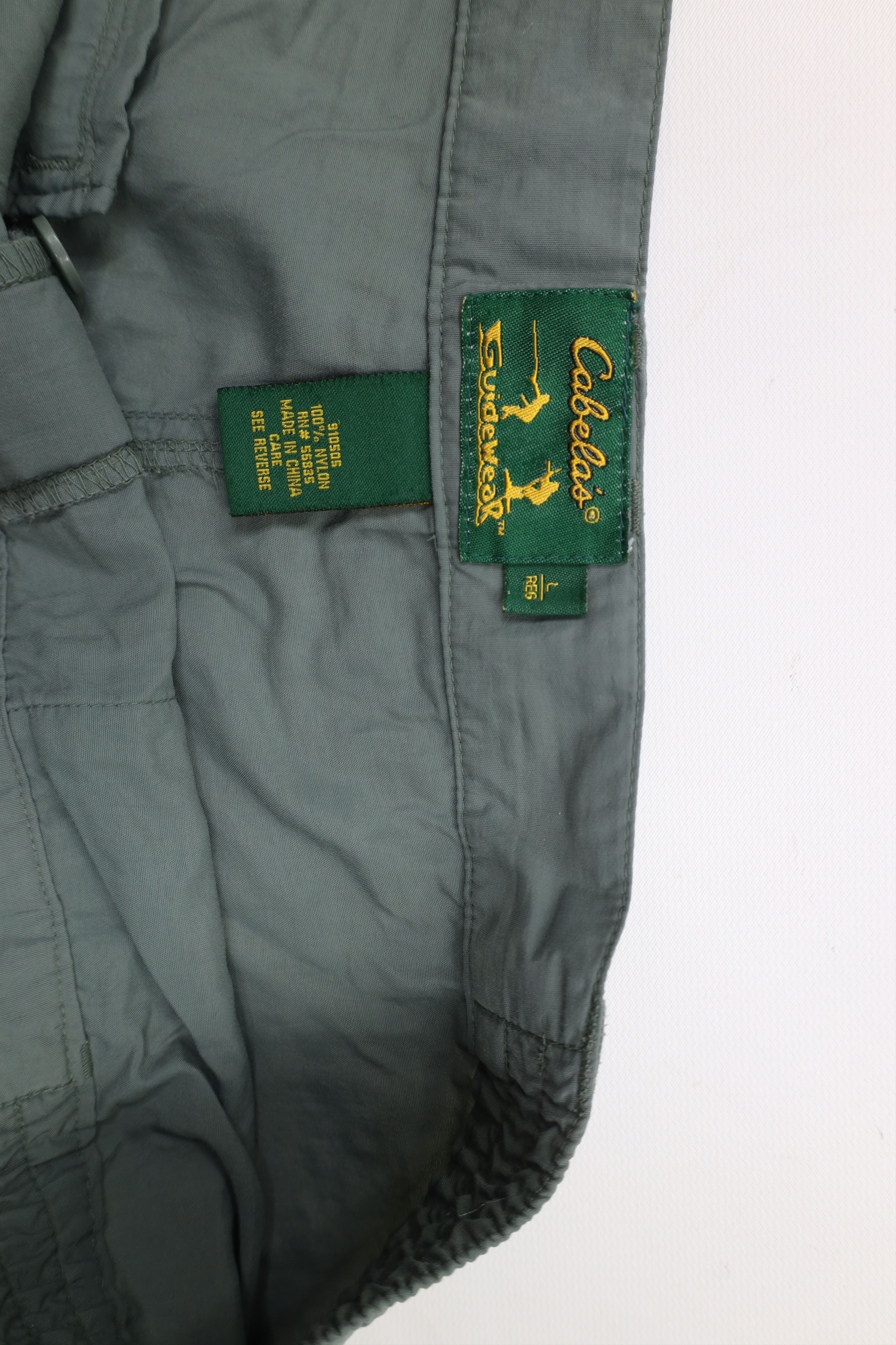 Cabelas × Vintage Vintage Cabelas Guidewear Convertible Cargo Pants Shorts Size US 36 / EU 52 - 8 Thumbnail