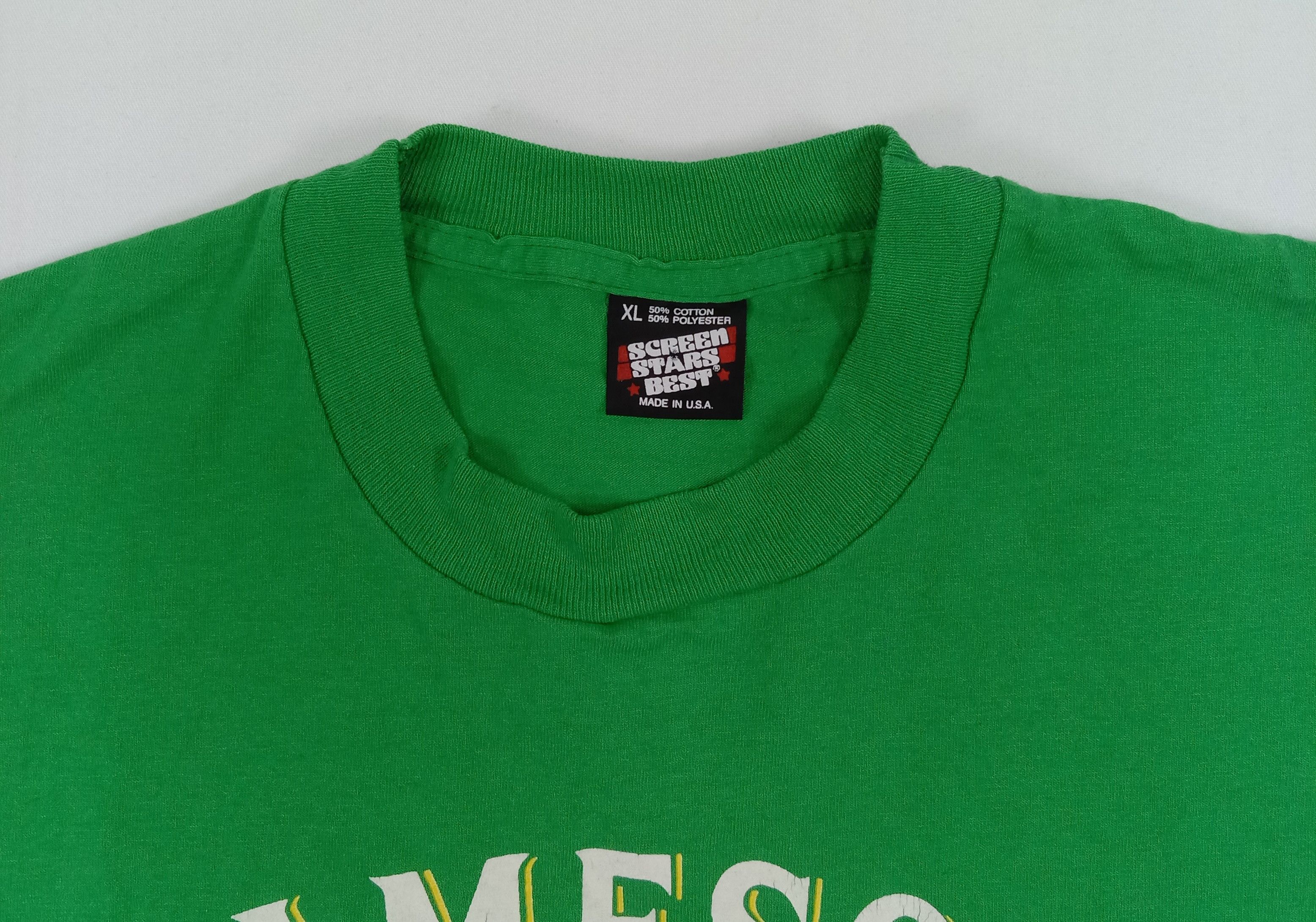 Jameson Irish Whiskey Vintage 90s Screen Star Jameson Irish Whiskey T Shirt Size US XL / EU 56 / 4 - 3 Thumbnail