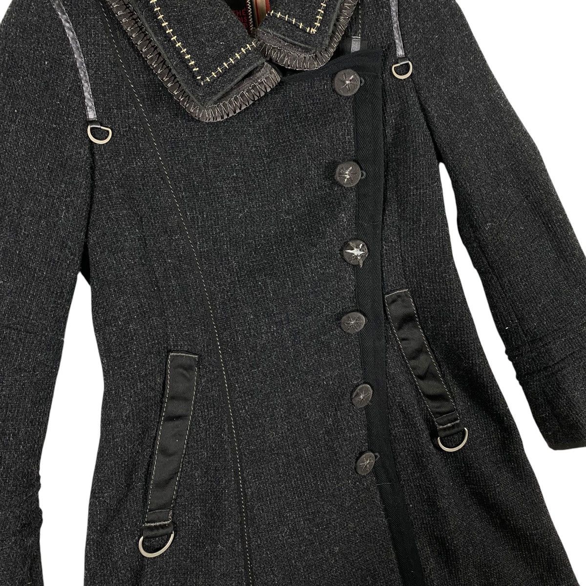 Marithe + Francois Girbaud × Vintage Vintage Marithe Francois Girbaud Wool Long Jacket S Size Size S / US 4 / IT 40 - 5 Thumbnail
