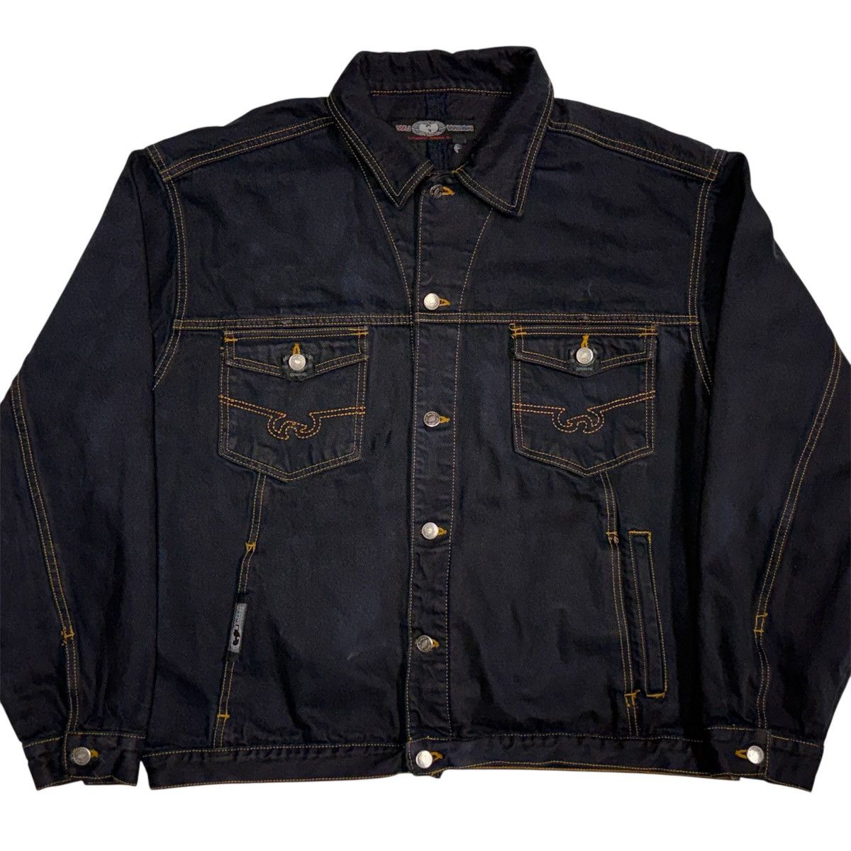 Wu-Tang Clan Vintage WU WEAR Dark Denim Jacket - Wu Tang Clan Archive Size US XL / EU 56 / 4 - 1 Thumbnail