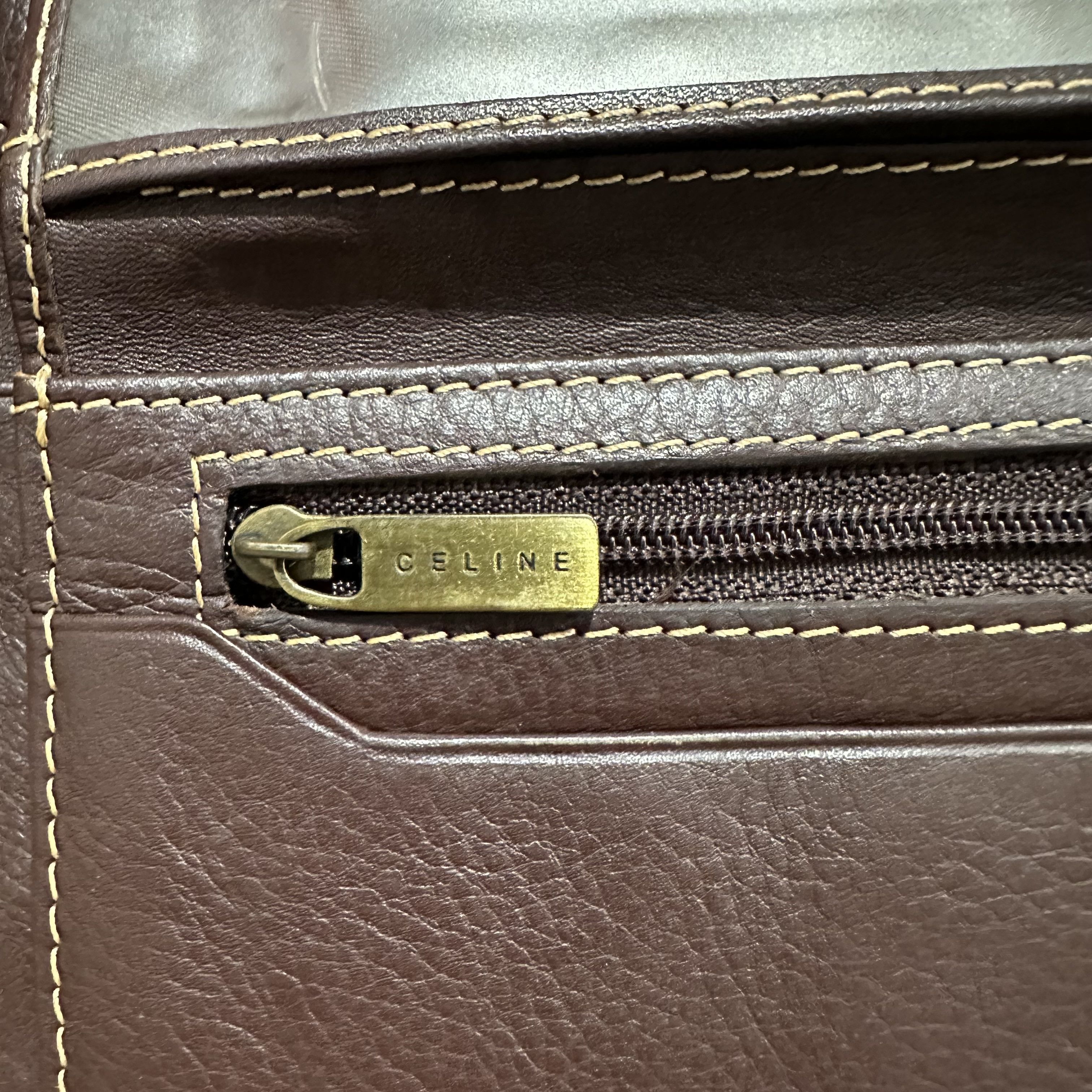 Celine Celine Denim Wallet Size ONE SIZE - 8 Thumbnail