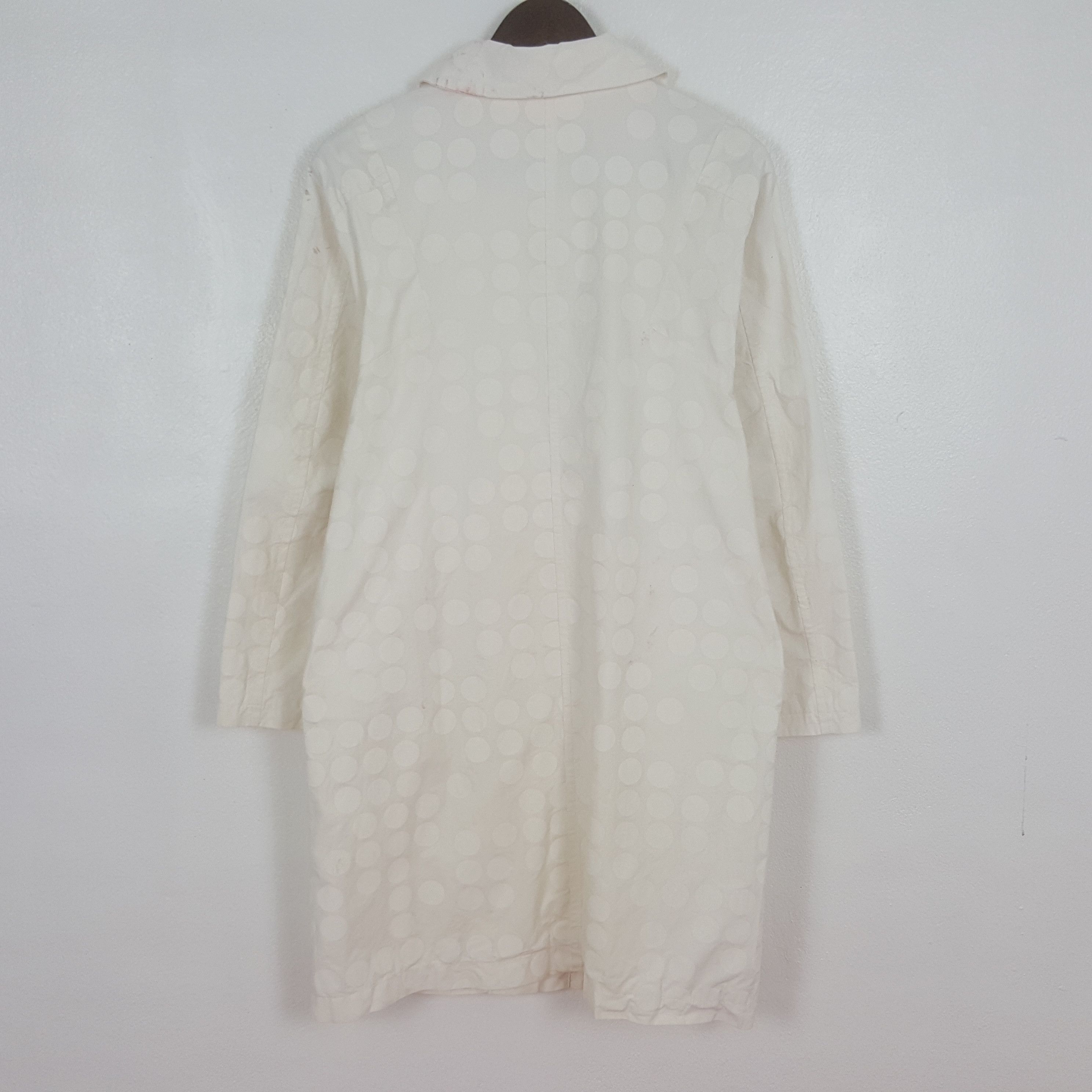 Tsumori Chisato Tsumori Chisato Trench Polka Dot Design Coat Japan Jacket Size M / US 6-8 / IT 42-44 - 3 Thumbnail
