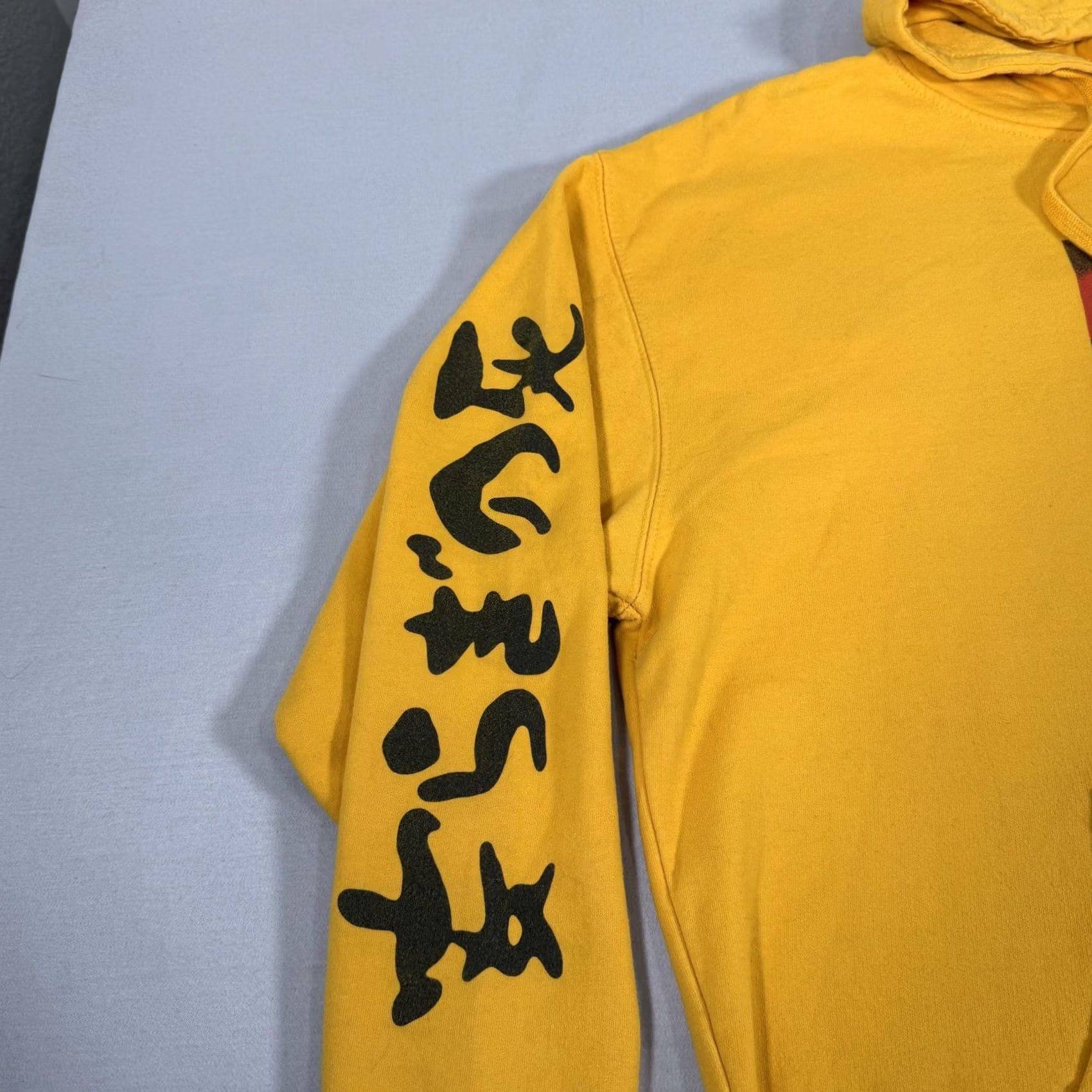 Vintage Bad Omens Hoodie Mens XL Yellow Miracle Metal Band Music Sweater Concert Tour Shirt Size US XL / EU 56 / 4 - 3 Thumbnail
