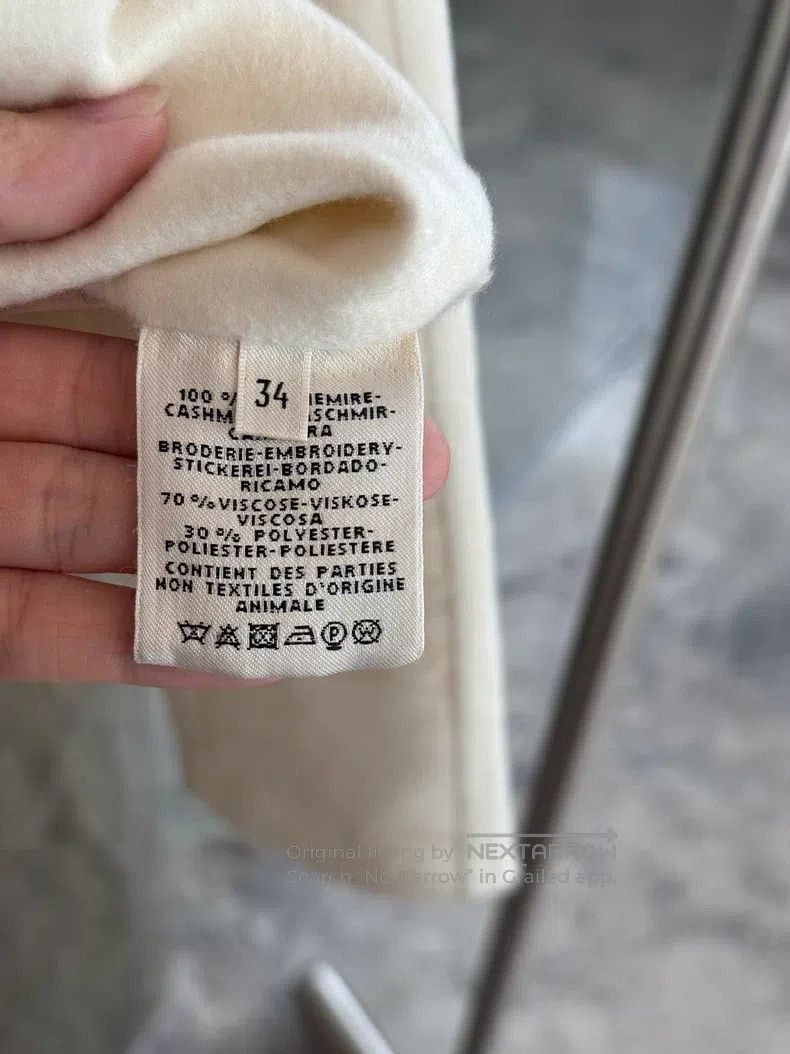 Hermes Hermes Short cashmere coat Size XXS / US 00 / IT 34 - 5 Thumbnail