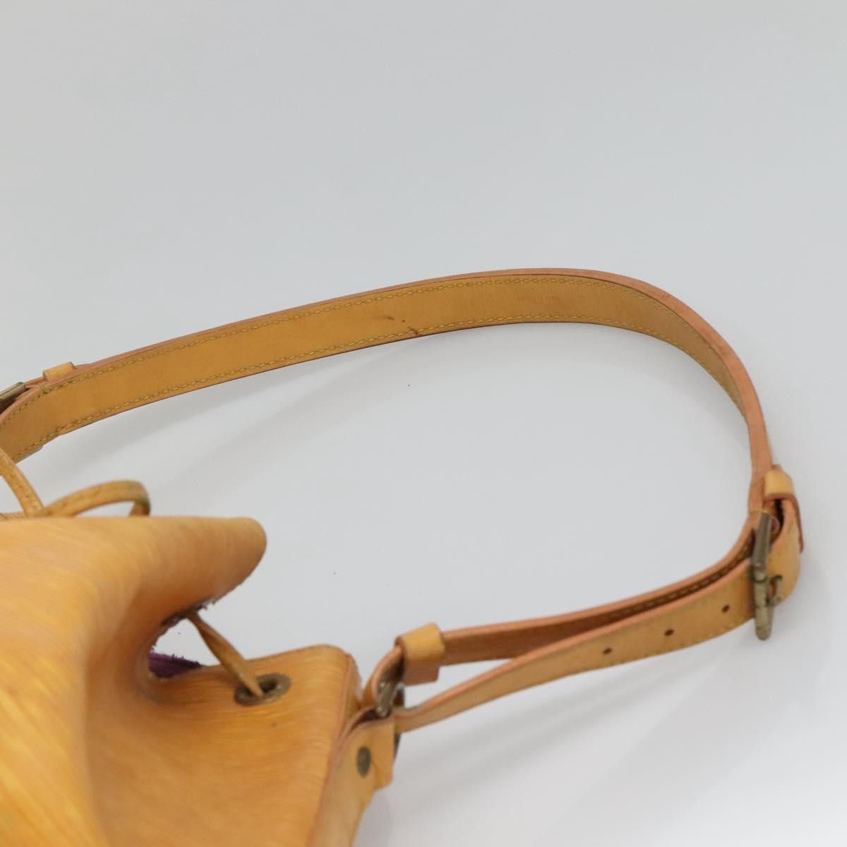 Louis Vuitton LOUIS VUITTON Epi Petit Noe Shoulder Bag Yellow M44109 Size ONE SIZE - 8 Thumbnail
