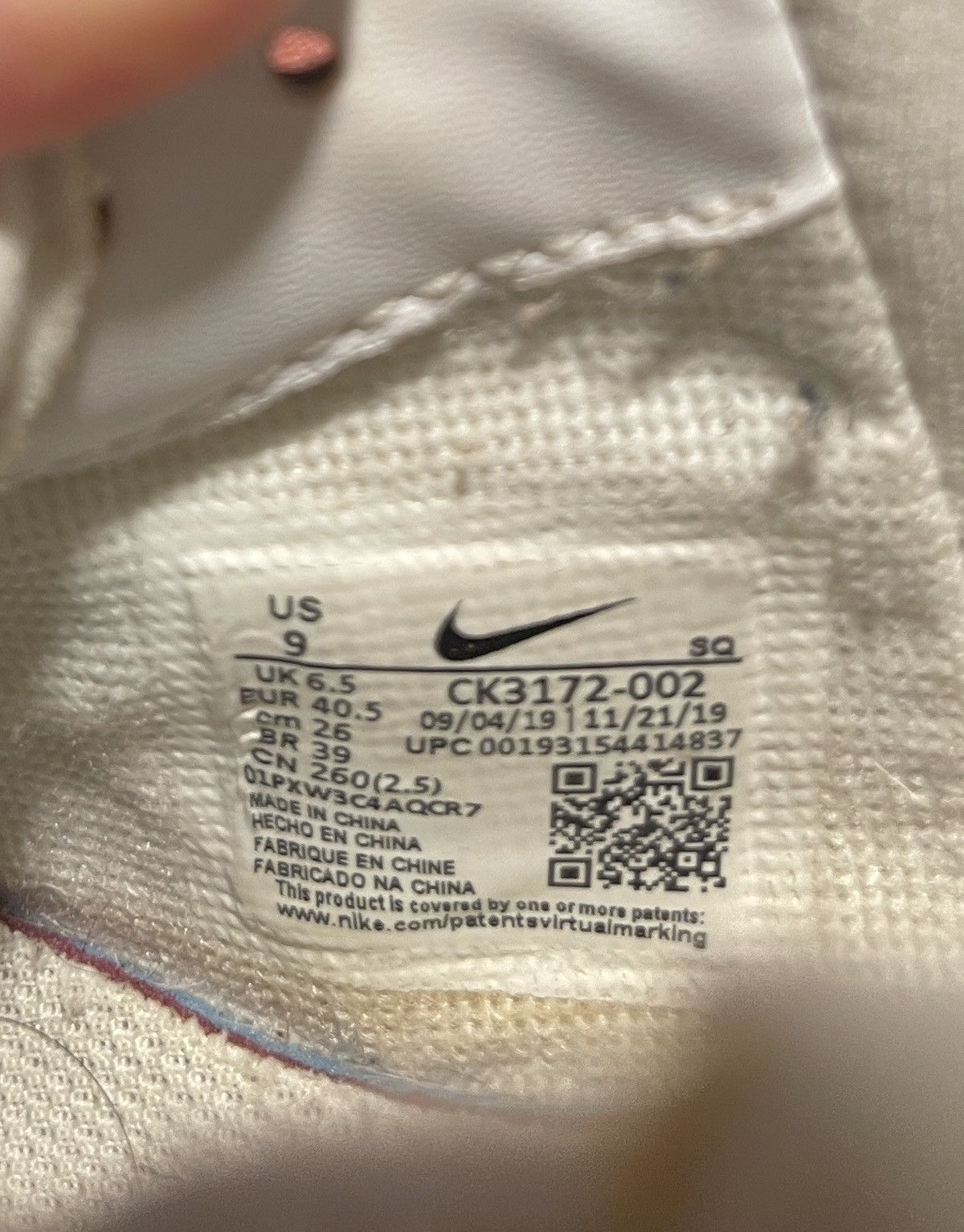 Nike NIKE AF1 SHADOW SE Size US 9 / IT 39 - 6 Thumbnail