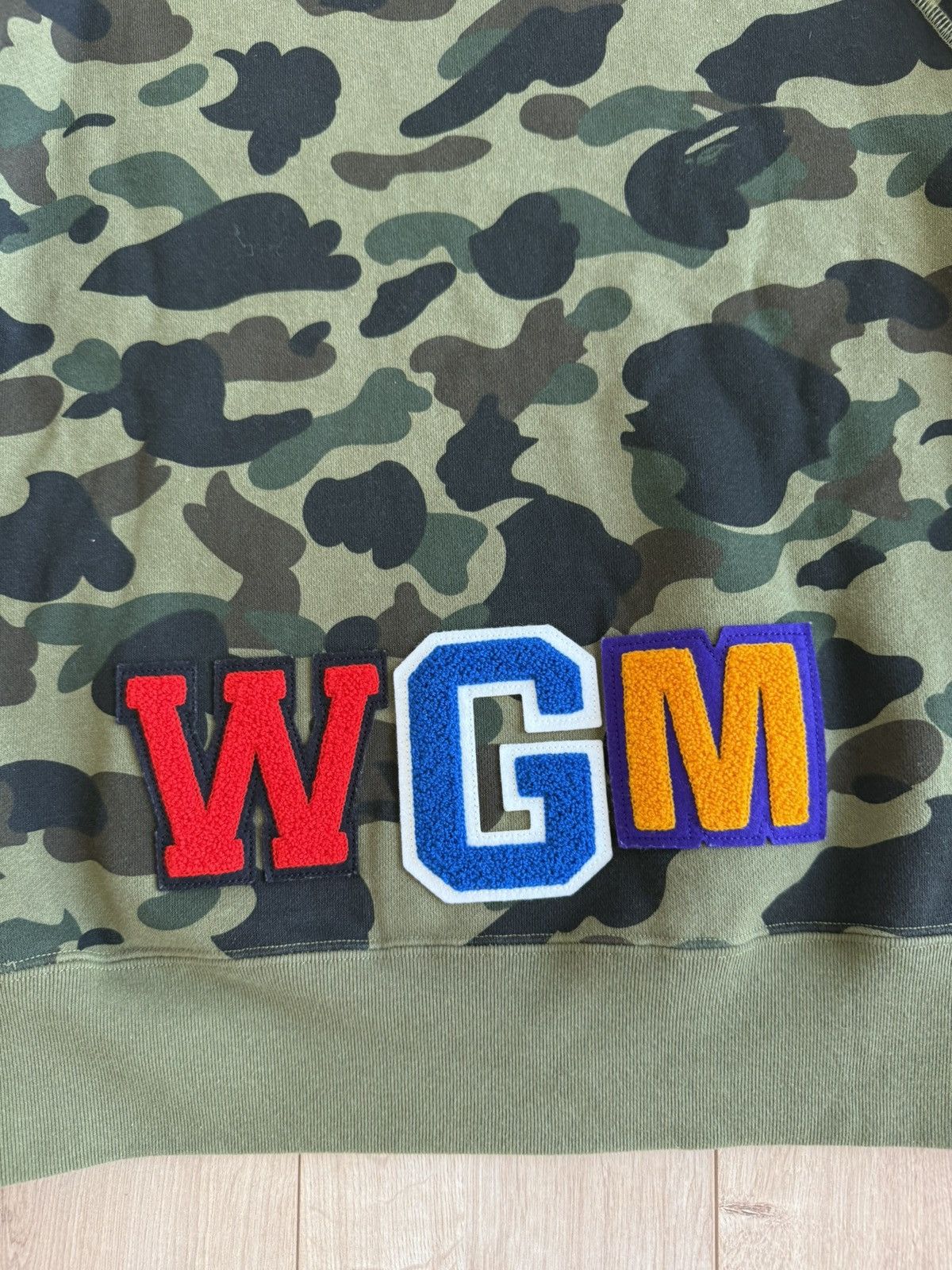 Bape BAPE 1st Camo Metal Zip Shark Crewneck Size US S / EU 44-46 / 1 - 6 Thumbnail