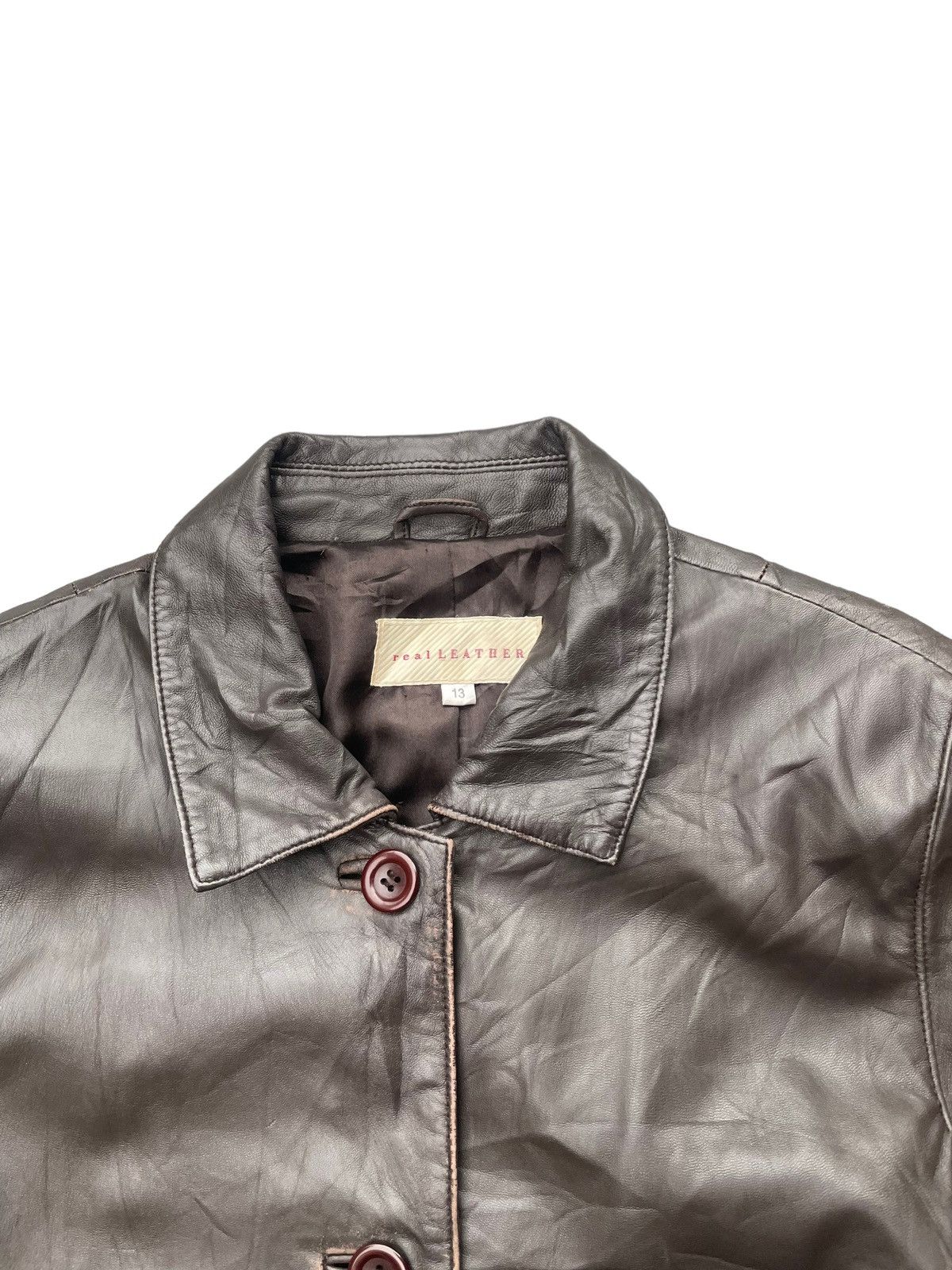 Leather Real Leather Jacket Size US M / EU 48-50 / 2 - 6 Thumbnail