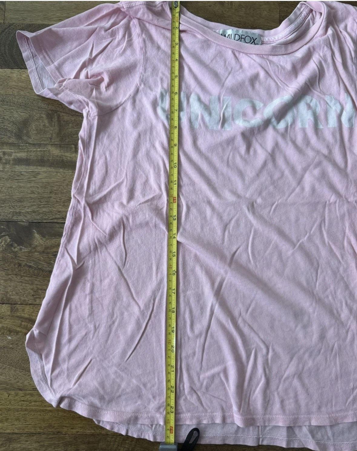 Wildfox Wildfox Pink “UNICORN” Graphic Tee Shirt Women’s M cotton Size M / US 6-8 / IT 42-44 - 11 Thumbnail