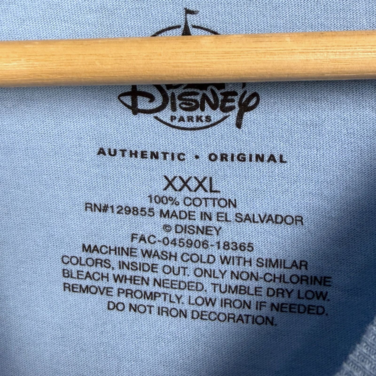 Disney Disneyland Resort 3X Blue T Shirt Happiest Place Marquee Size US XXL / EU 58 / 5 - 4 Thumbnail