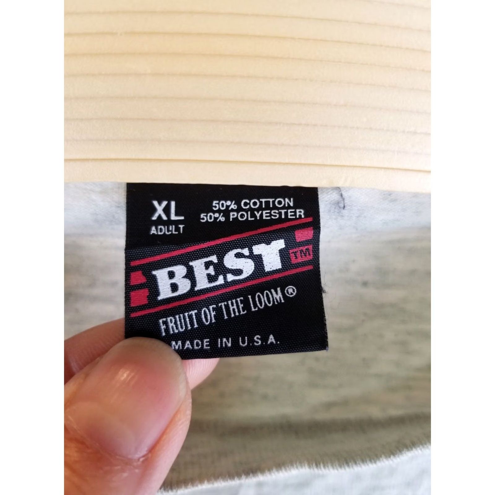Fruit Of The Loom VINTAGE 93' GREATER IOWA SANDBAG CLUB T-SHIRT GRAY SZ XLARGE Size US XL / EU 56 / 4 - 6 Thumbnail