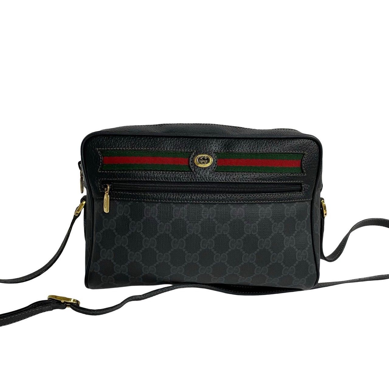 Gucci Gucci GG Supreme Ophidia Crossbody Bag Canvas Crossbody Bag in Very Good Condition Size ONE SIZE - 1 Thumbnail