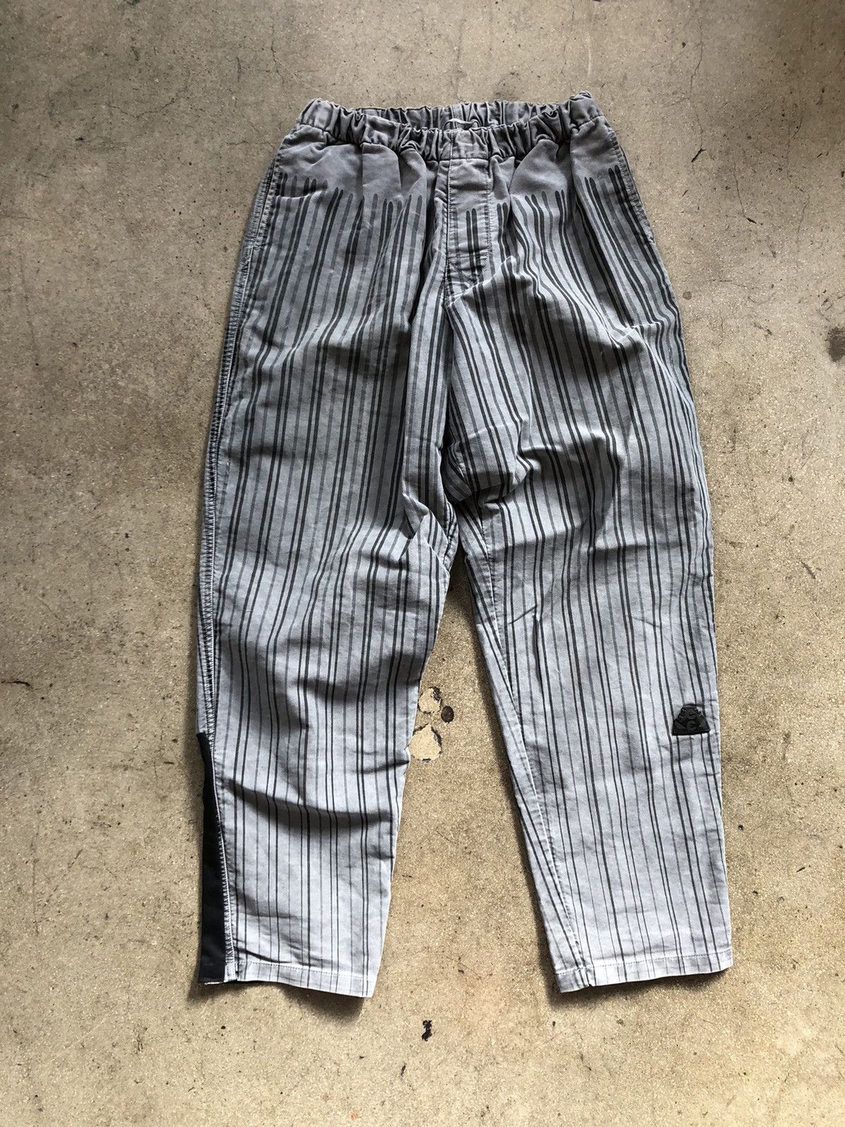 Cav Empt Cav Empt Striped Moleskin waist band pant Grailed