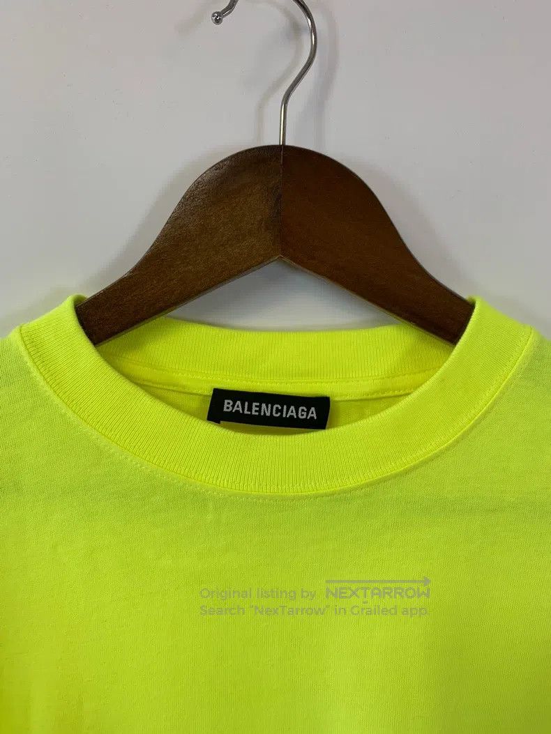 Balenciaga Balenciaga Logo Letter Printed Wave Short Sleeve T-Shirt, Size US XS / EU 42 / 0 - 3 Thumbnail