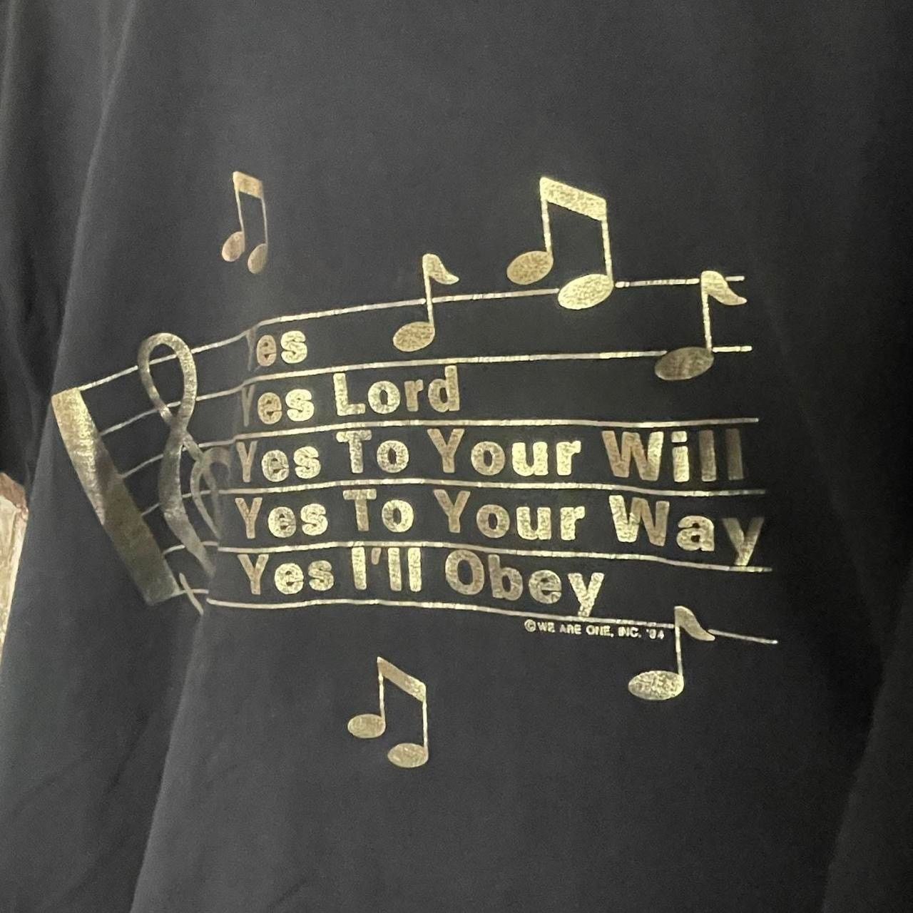 Fruit Of The Loom Vintage Church Jesus Gospel "Shirley Caesar - Yes, Yes Lord" Size US XXL / EU 58 / 5 - 2 Thumbnail