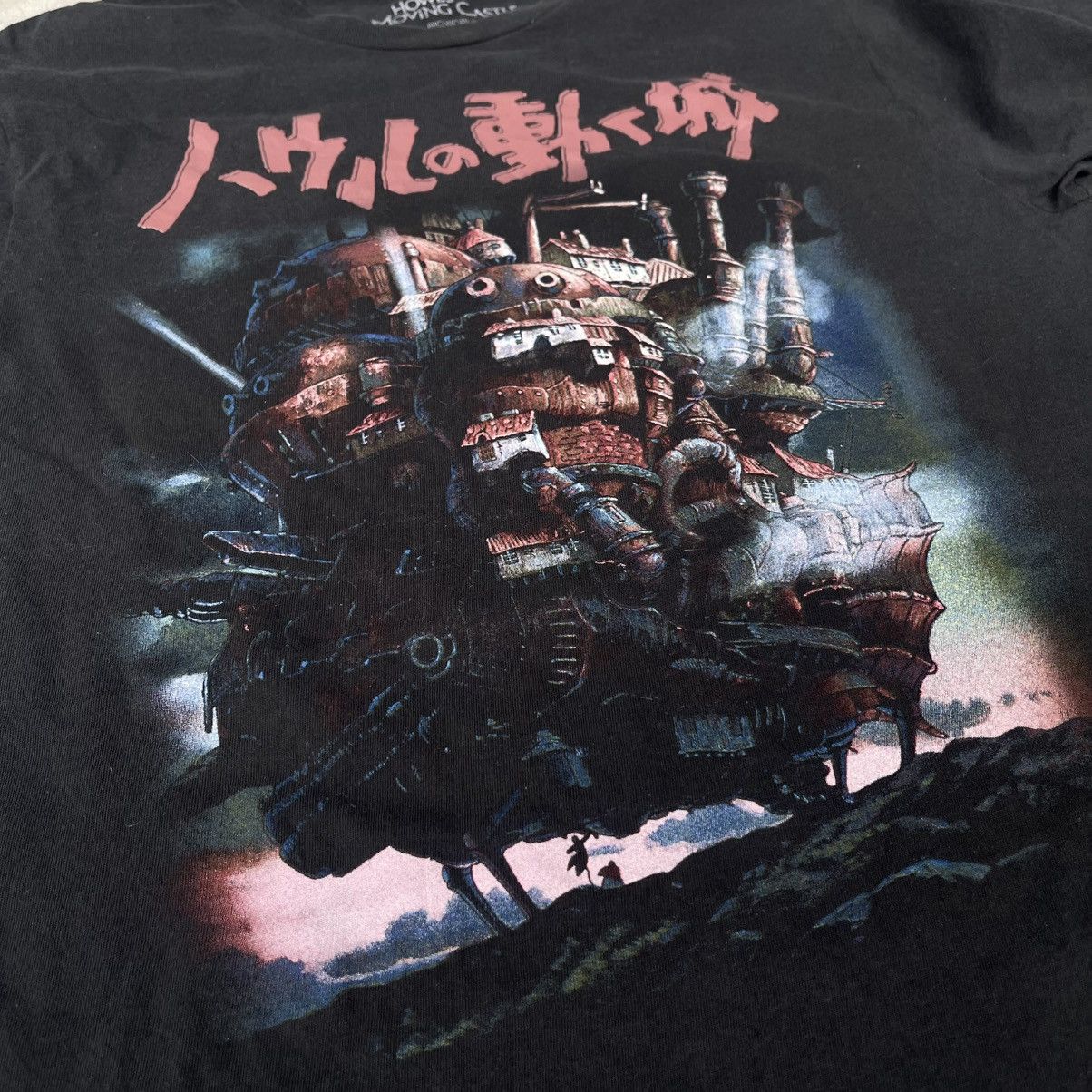Anime Studio Ghibli Howl's Moving Castle T-Shirt Size M Size US M / EU 48-50 / 2 - 2 Thumbnail