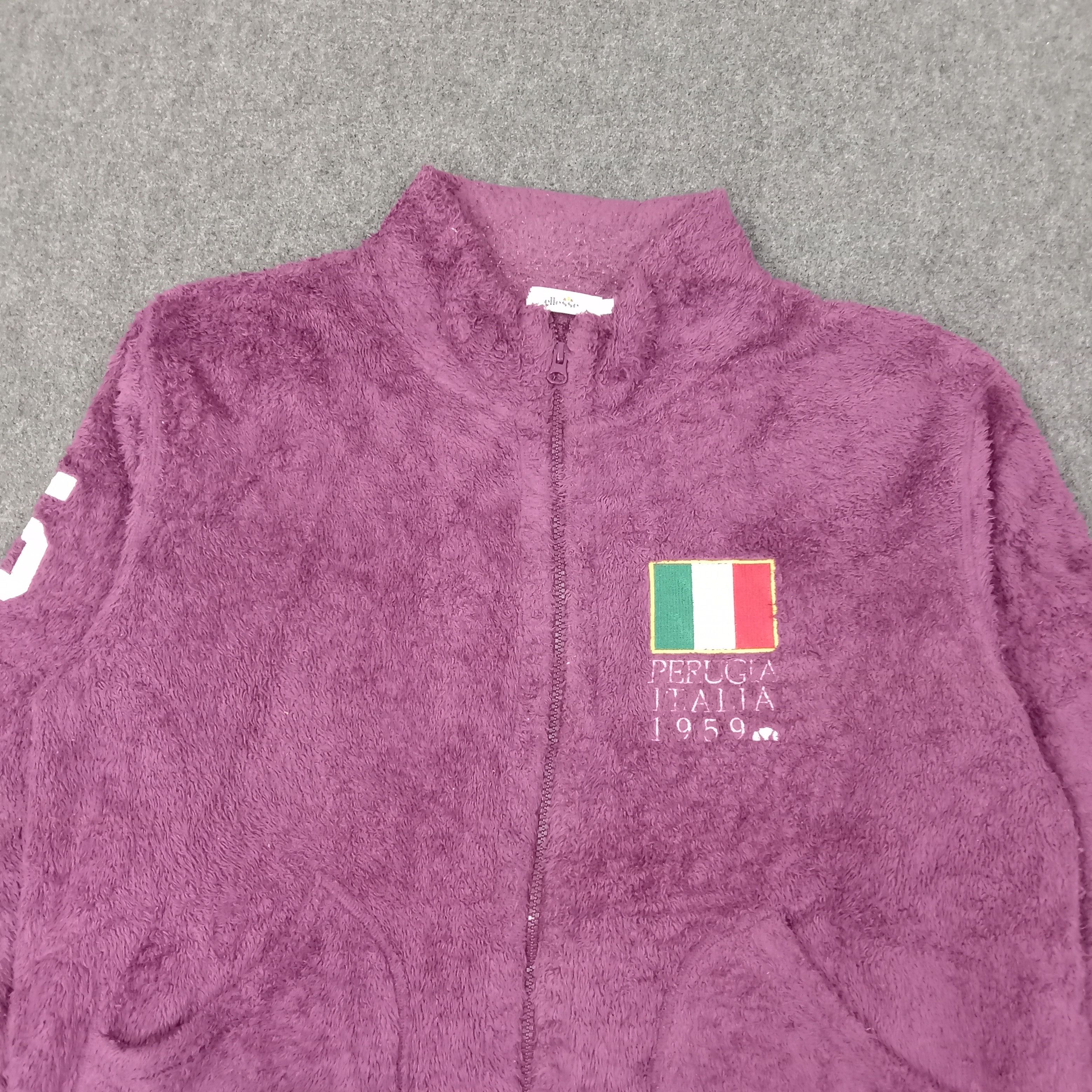 Ellesse Ellesse Italian Brand Fleece Sweater Jacket C253N21 Size US M / EU 48-50 / 2 - 2 Thumbnail