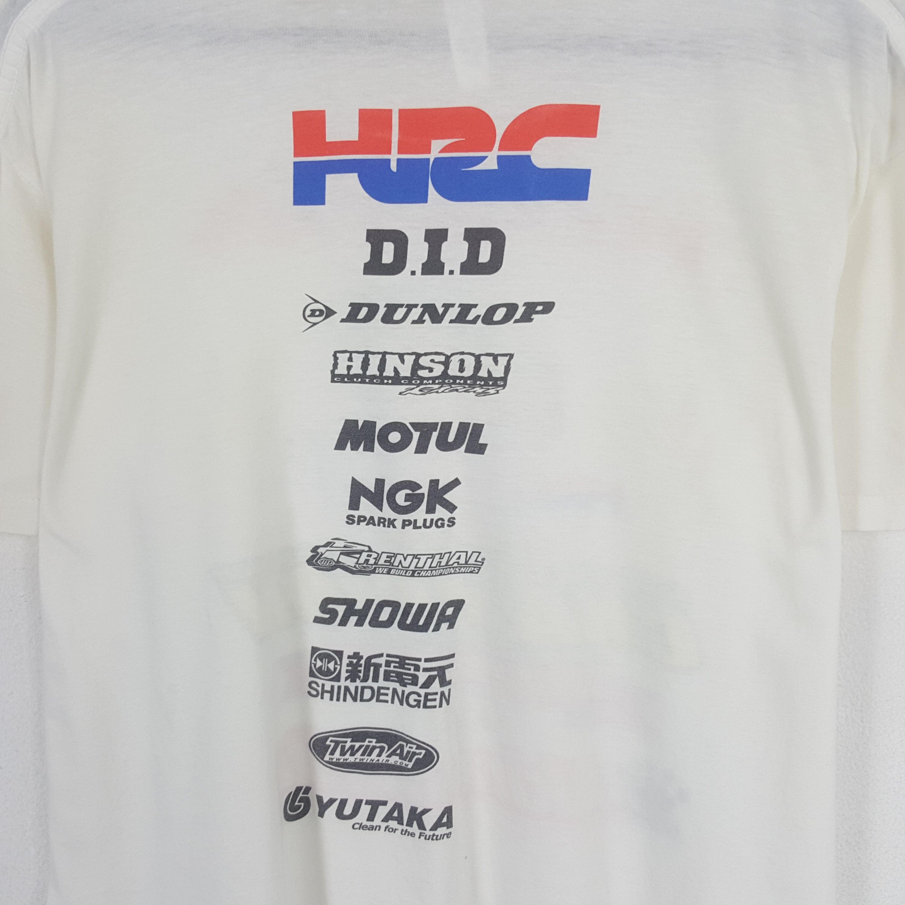 Honda × Vintage Vintage Honda HRC Sport Champion Racing T-shirt Size US L / EU 52-54 / 3 - 4 Thumbnail