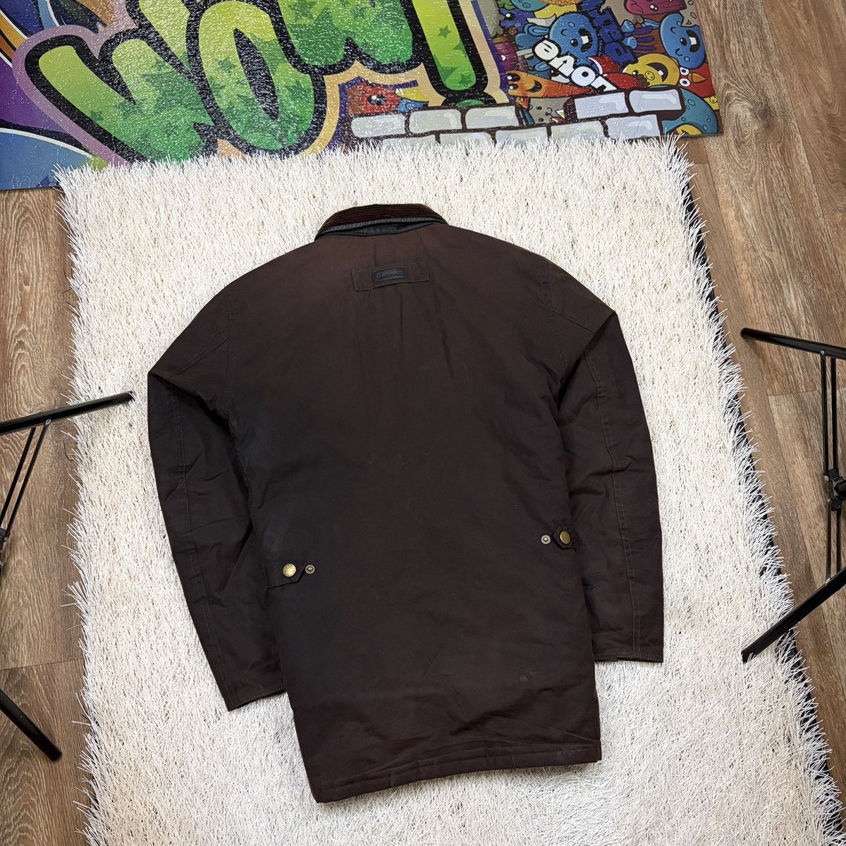 Barbour Barbour Hereford Wax Jacket Brown Men's M waxed cotton Size US M / EU 48-50 / 2 - 2 Thumbnail