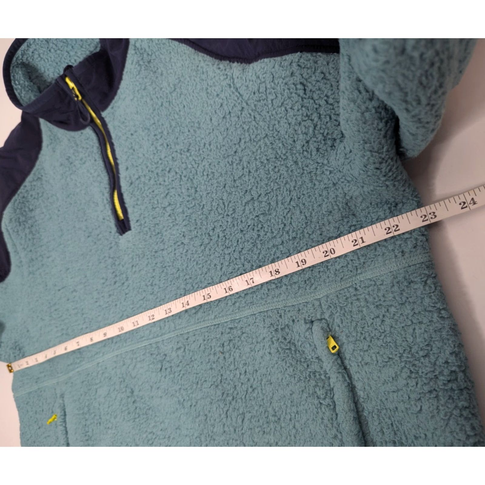 Outerknown Outerknown Skyline 1/4 Zip Sweater Men's M Blue Fleece Pullover Size US M / EU 48-50 / 2 - 6 Thumbnail