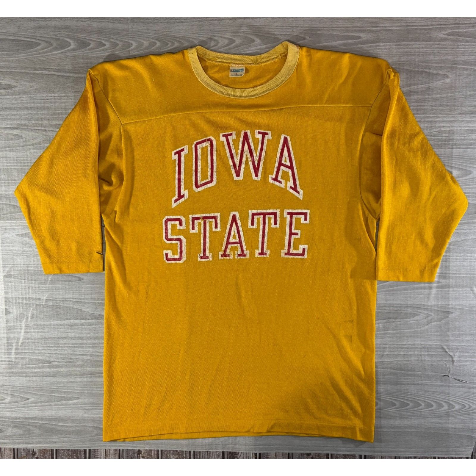 Champion Champion Iowa State Jersey size L color yellow red 1970's Vi Size US L / EU 52-54 / 3 - 1 Thumbnail