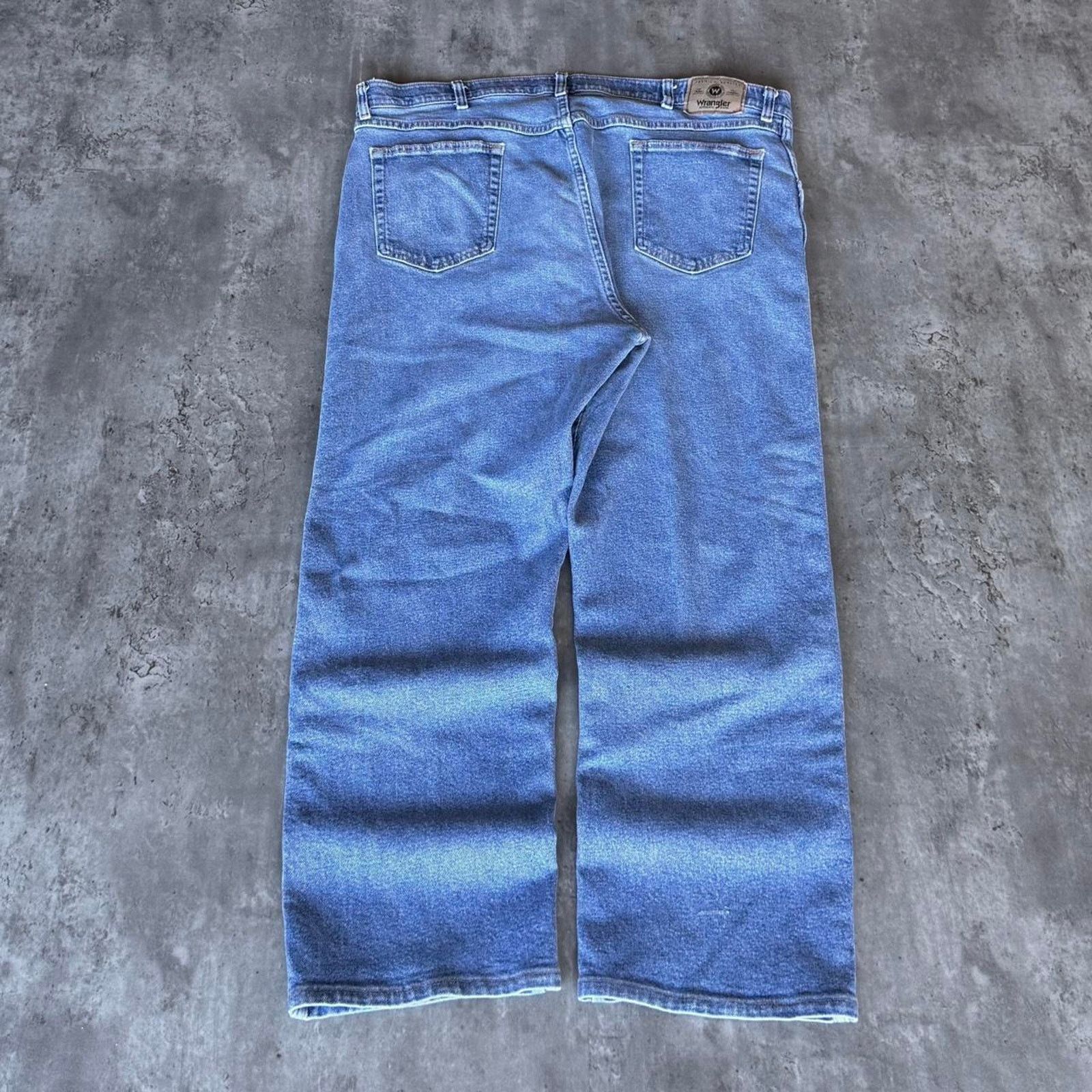 Levi's × Wrangler Vintage Y2K Wrangler Baggy Regular Fit Essential Denim Jeans Size US 42 / EU 58 - 1 Thumbnail