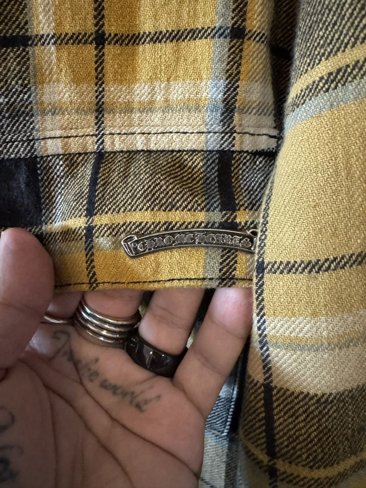 Chrome Hearts Chrome Hearts Working Junkyard Padded Flannel Size US L / EU 52-54 / 3 - 6 Thumbnail