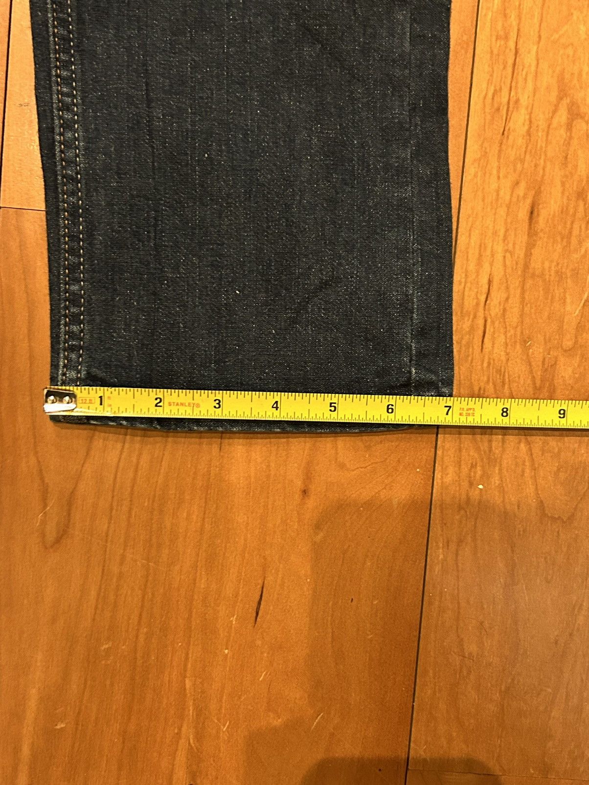 Vintage × Wrangler Dark Rinse Wrangler Jeans Size US 30 / EU 46 - 6 Thumbnail