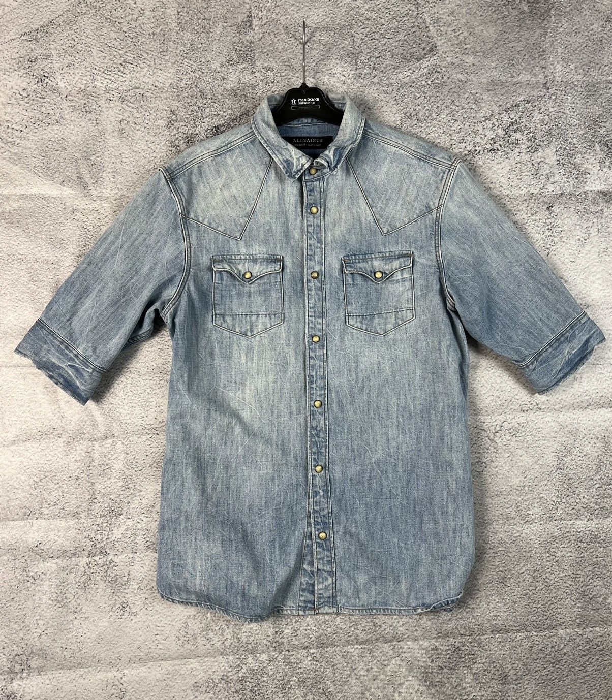 20471120 All saints suqi hs shirt Size US M / EU 48-50 / 2 - 2 Thumbnail