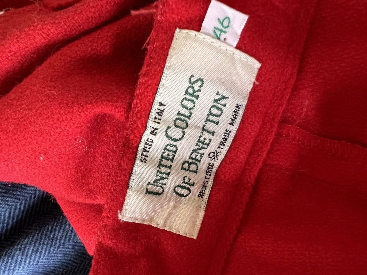 United Colors Of Benetton United Colors Of Benetton Wool Baggy Pant Size 25" / US 0 / IT 36 - 7 Thumbnail