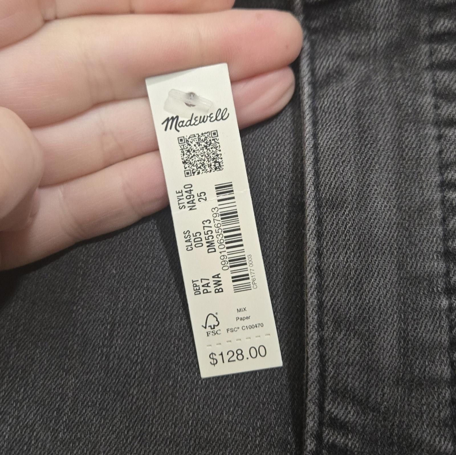 Madewell Madewell Stovepipe Jeans in Banberry Wash: Raw-Hem Edition Size 27" / US 4 / IT 40 - 4 Thumbnail