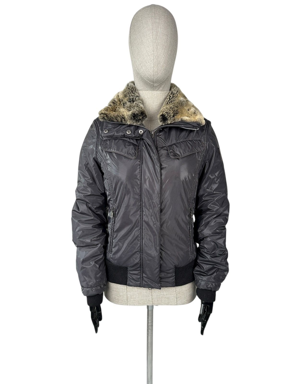 Belstaff BELSTAFF Silver Label Fur Collar Iconic Jacket Women’s sz 44 Size M / US 6-8 / IT 42-44 - 1 Thumbnail