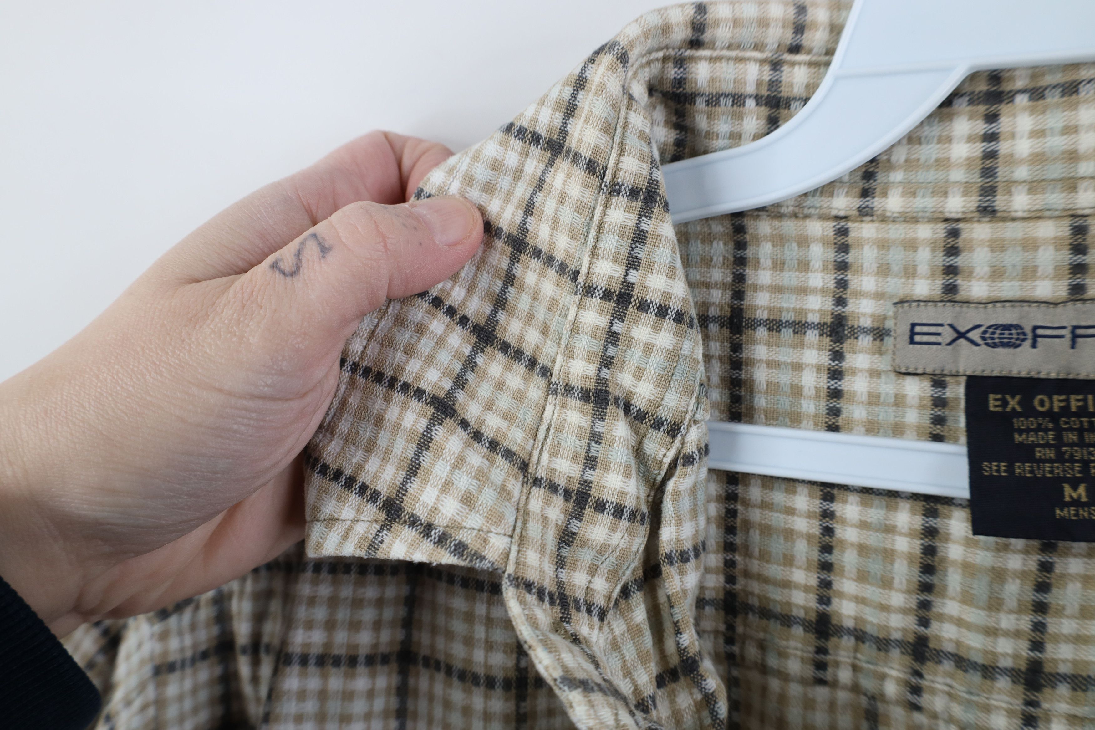 ExOfficio Vintage ExOfficio Weave Short Sleeve Collared Button Shirt Size US M / EU 48-50 / 2 - 9 Thumbnail