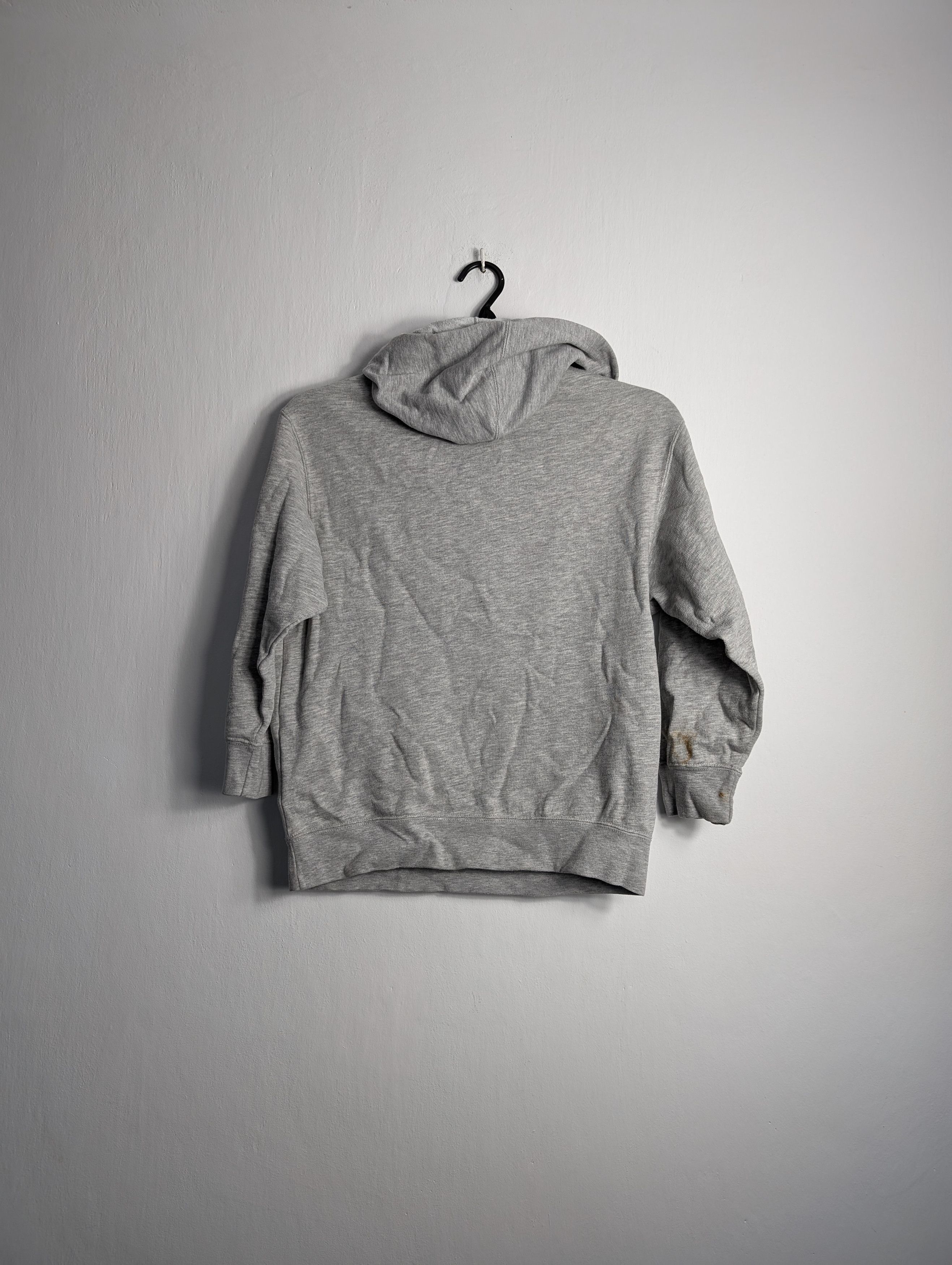 Nike × Vintage Vintage Nike 00s Flame Hoodie y2k Embroided Size XS / US 0-2 / IT 36-38 - 3 Thumbnail