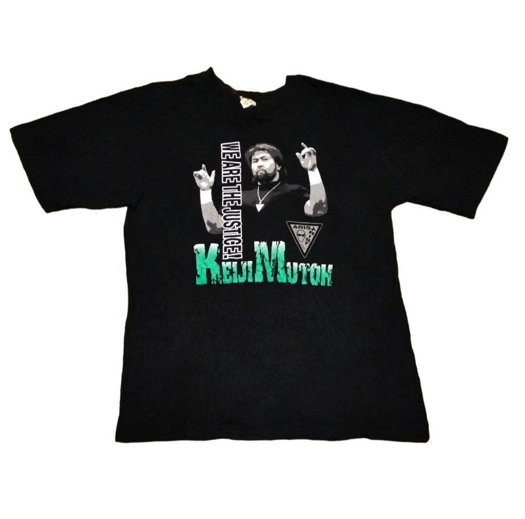Vintage Keiji Mutoh Japan Pro Wrestler Shirt