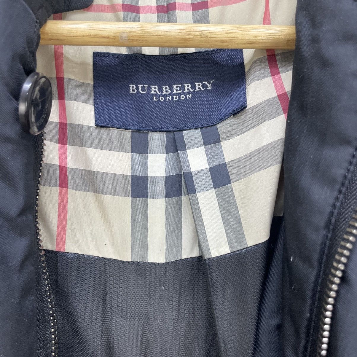 Burberry × Vintage 💥Vintage Burberrys Padded Jacket Military Style Size US M / EU 48-50 / 2 - 4 Thumbnail