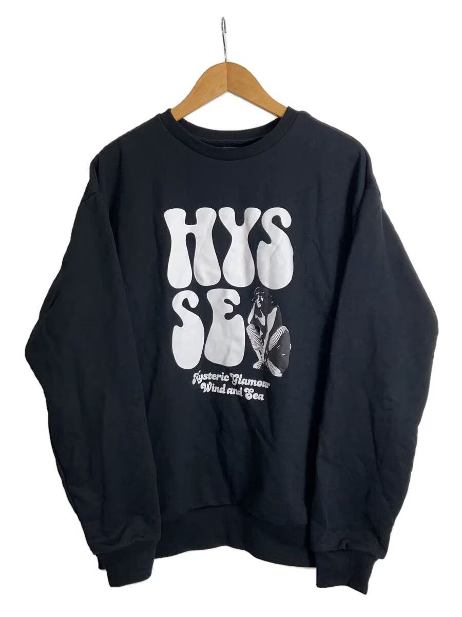 トップス HYSTERIC GLAMOUR WIND AND SEA SWEAT XL Hysteric Glamour Hysteric Glamour x Wind & Sea Cotton