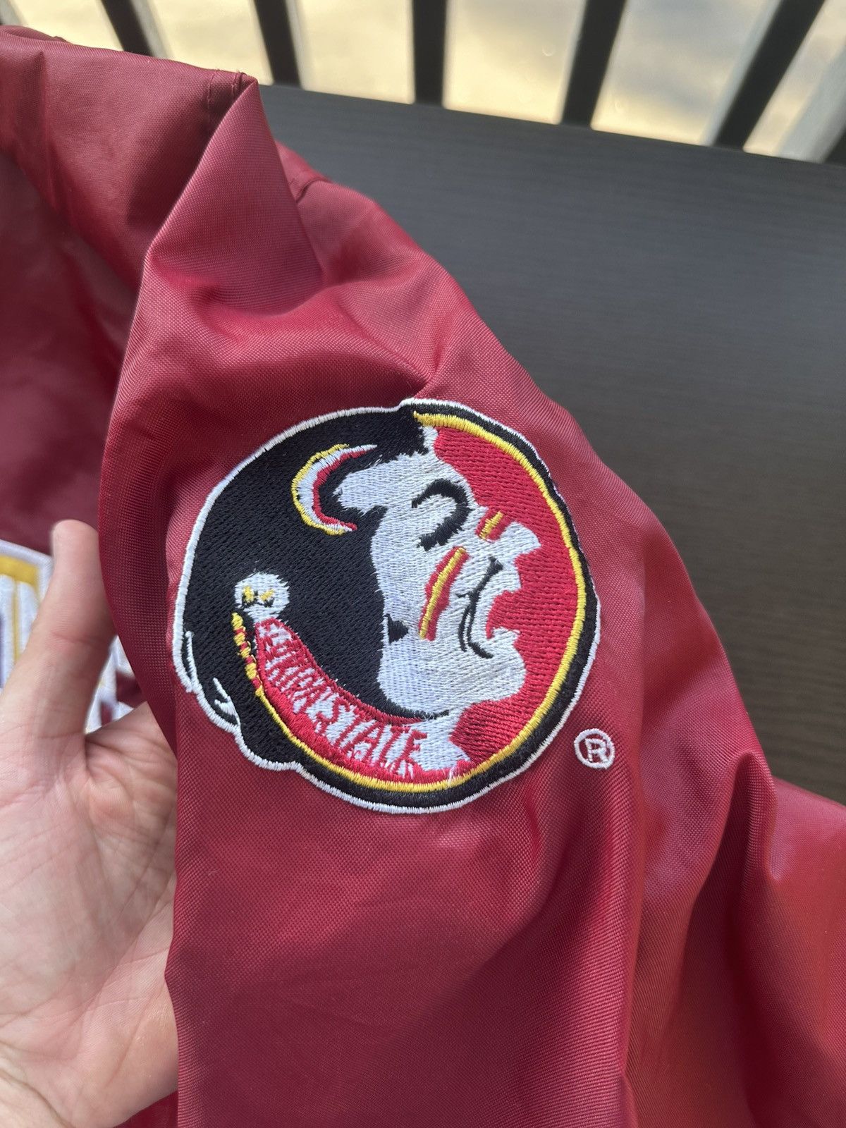 NCAA Florida State FSU Vintage Varsity Pullover Starter Jacket XL Size US XL / EU 56 / 4 - 6 Thumbnail