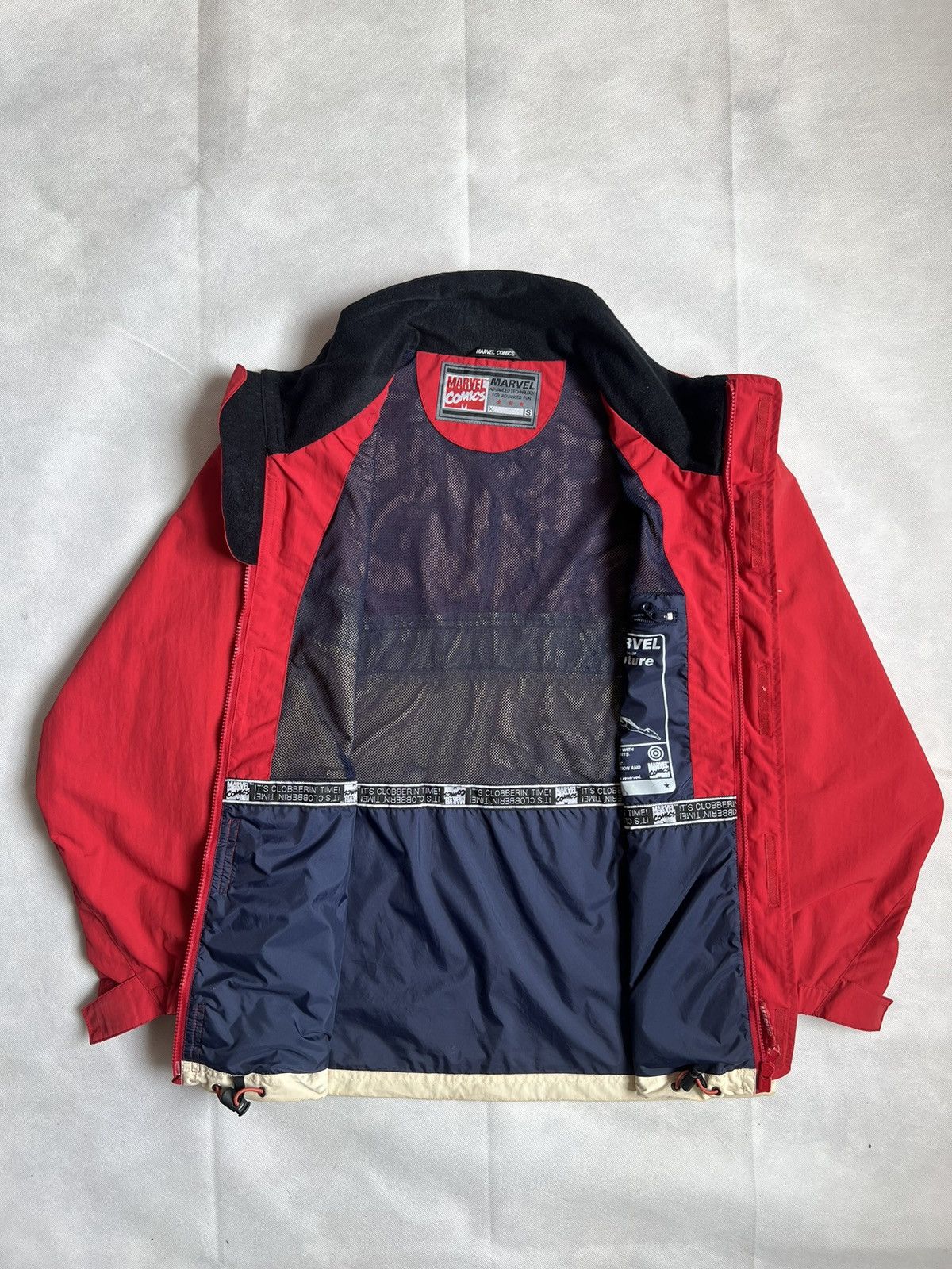 Marvel Comics Vintage 1998 Marvel Comics Windproof Jacket Size US S / EU 44-46 / 1 - 2 Thumbnail