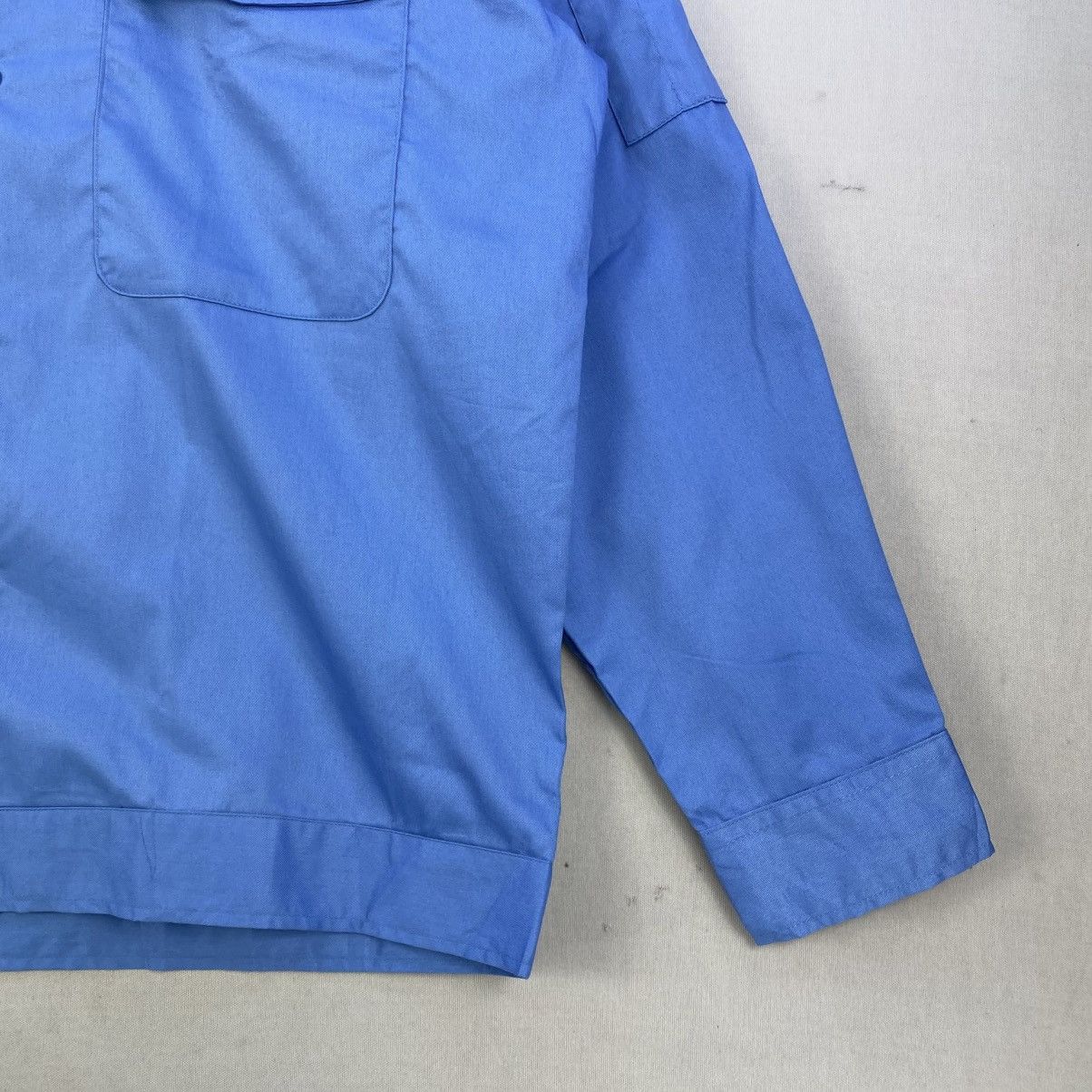 Japanese Brand Vintage Mitsubishi Motors Workwear Shirt Size US L / EU 52-54 / 3 - 3 Thumbnail
