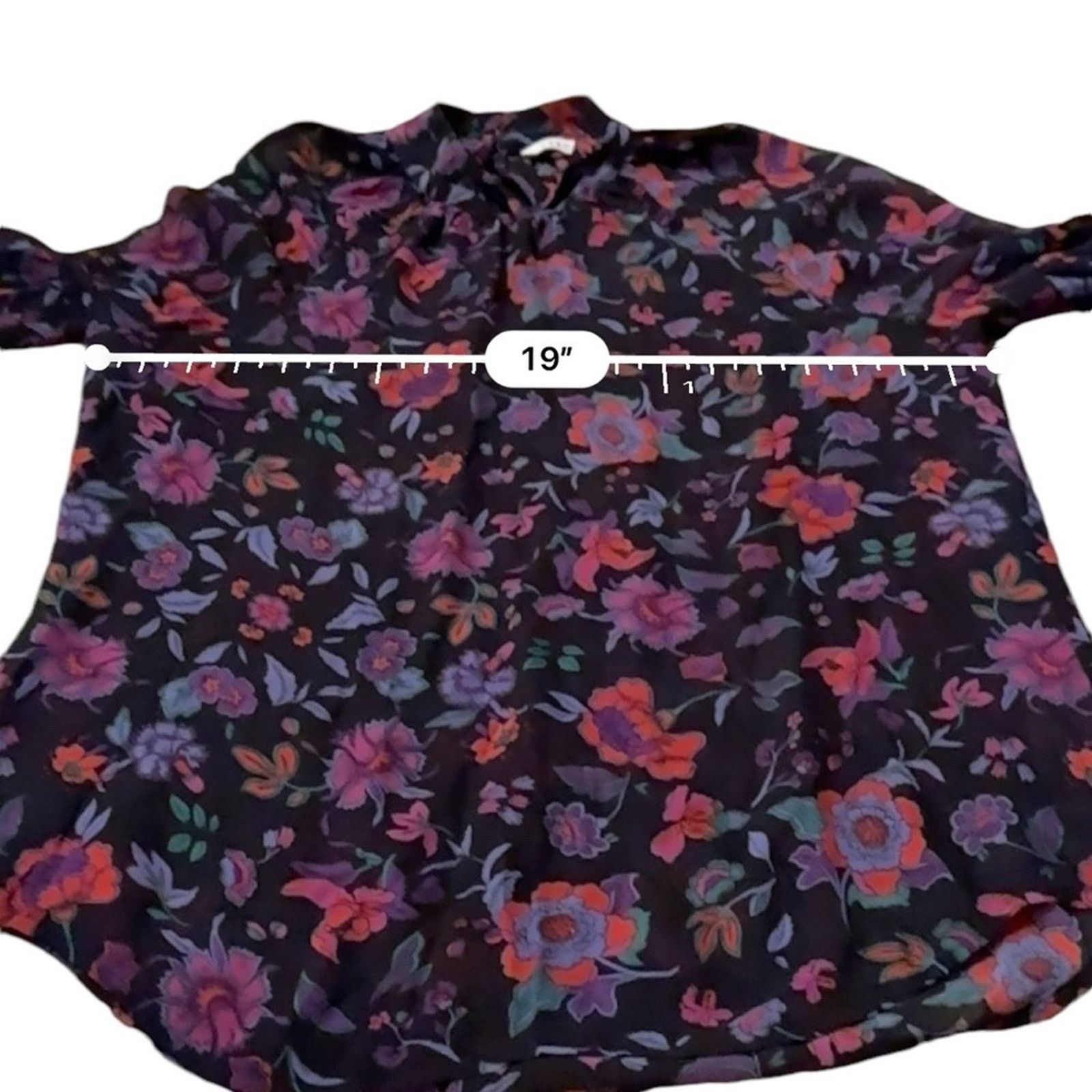 Veronica Beard Veronica Beard Cicely Silk Floral Long Sleeve Blouse Sz 8 Size M / US 6-8 / IT 42-44 - 8 Thumbnail