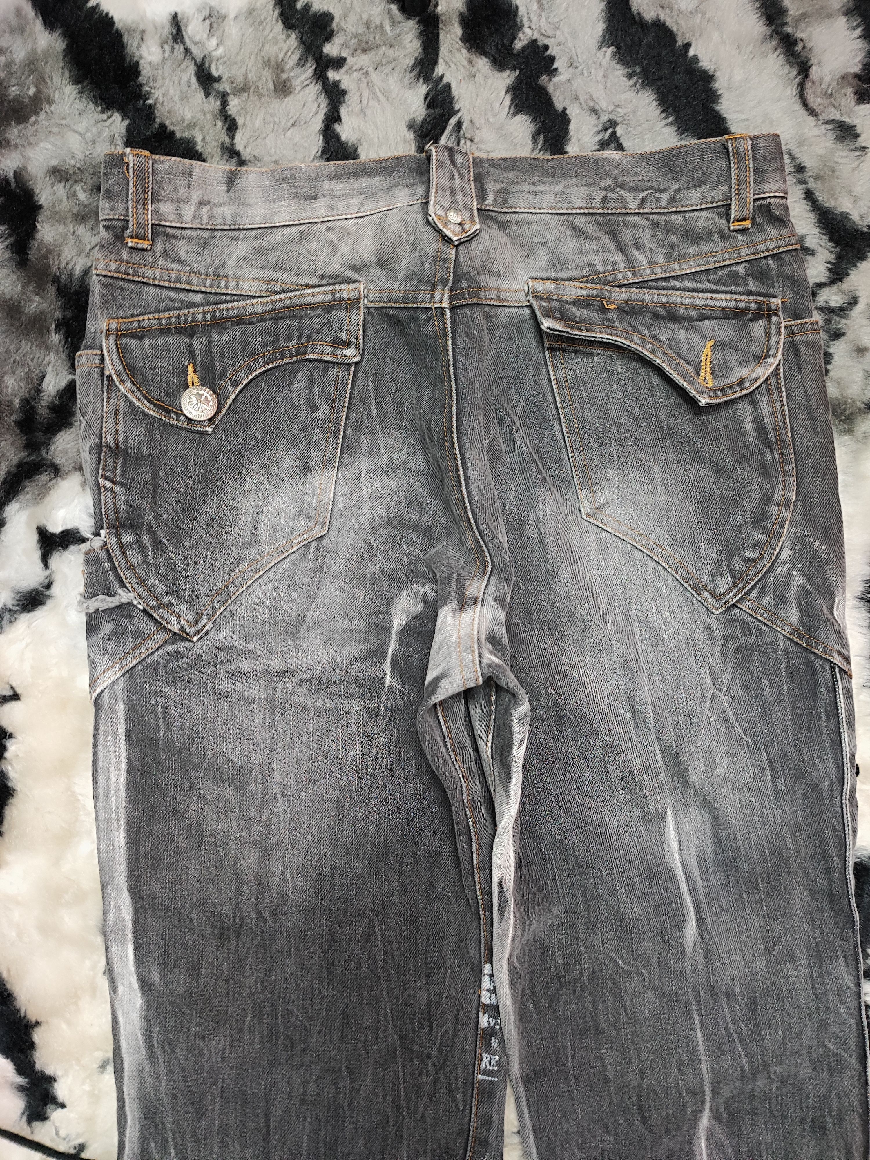 Undercover Berning Sho Bondage Punk Laced Denim Flares Size US 30 / EU 46 - 16 Thumbnail