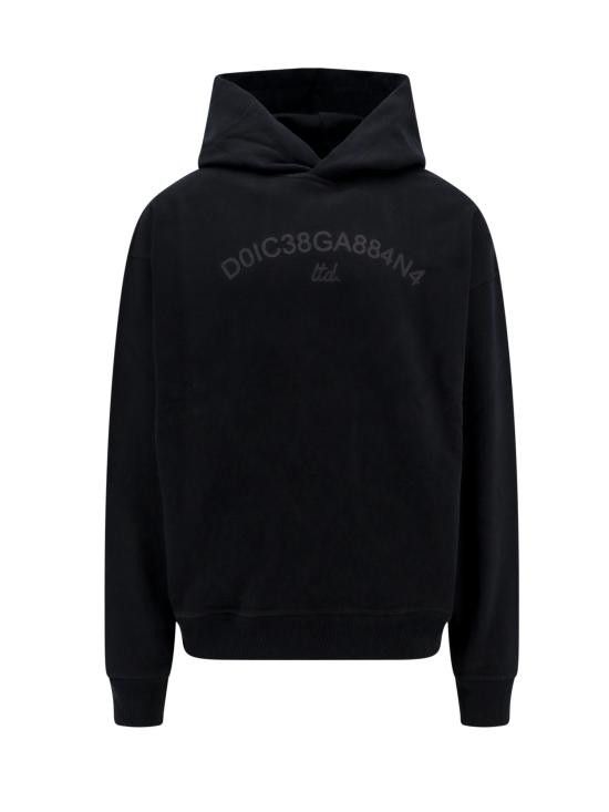 Dolce & Gabbana DOLCE & GABBANA Men Hoodies G9AKATHU7PP N0000 Black Size US S / EU 44-46 / 1 - 1 Thumbnail